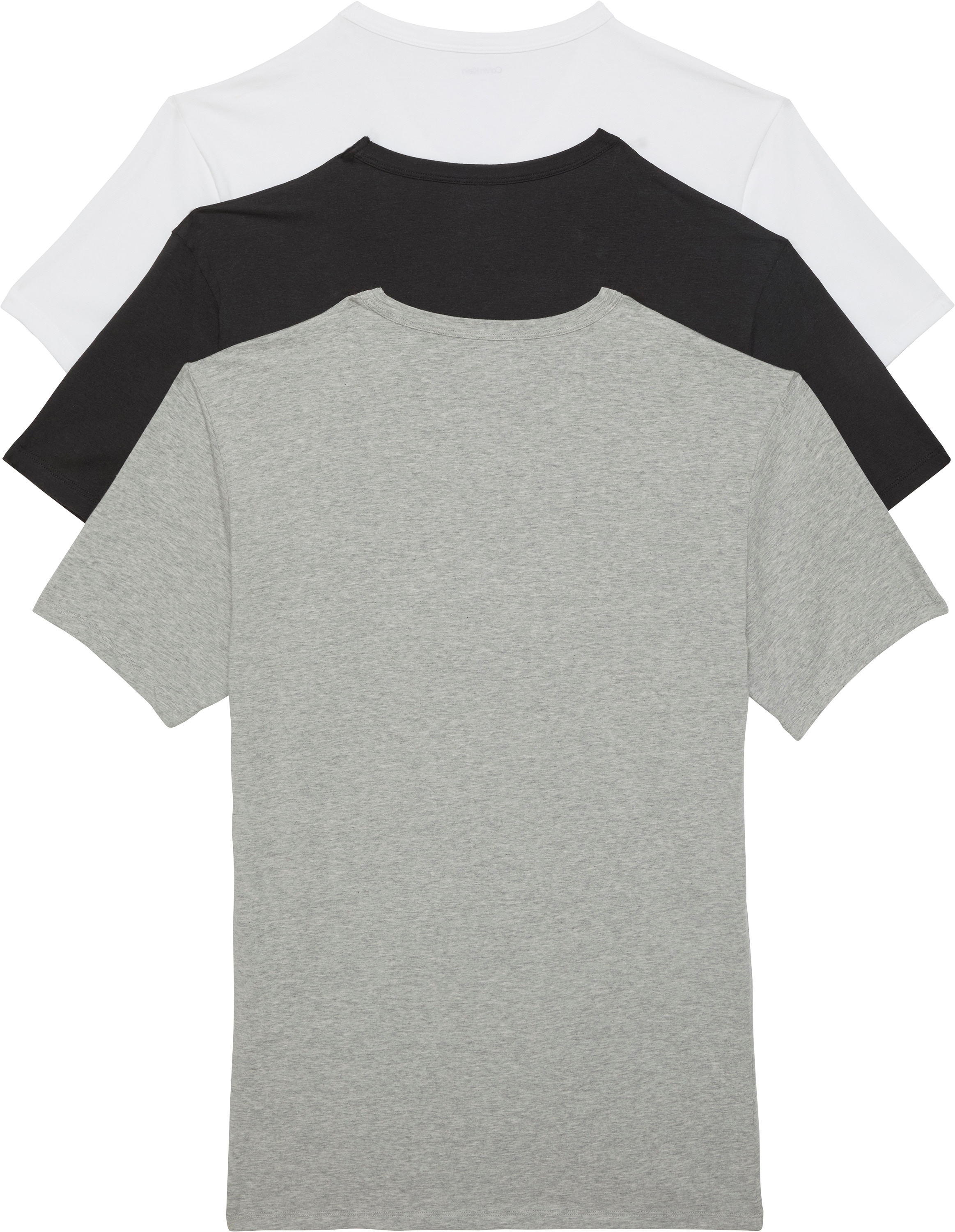 Calvin Klein Underwear T-Shirt »S/S V NECK 3PK«, (Packung, 3 tlg., 3er-Pack), mit Logo am Saum