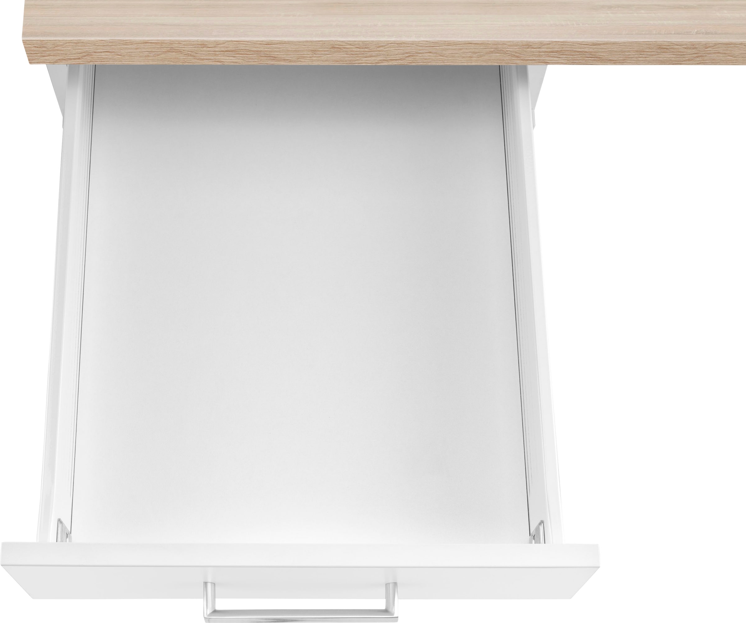 OPTIFIT Winkelküche »Parma«, mit E-Geräten, Stellbreite 285 x 175 cm