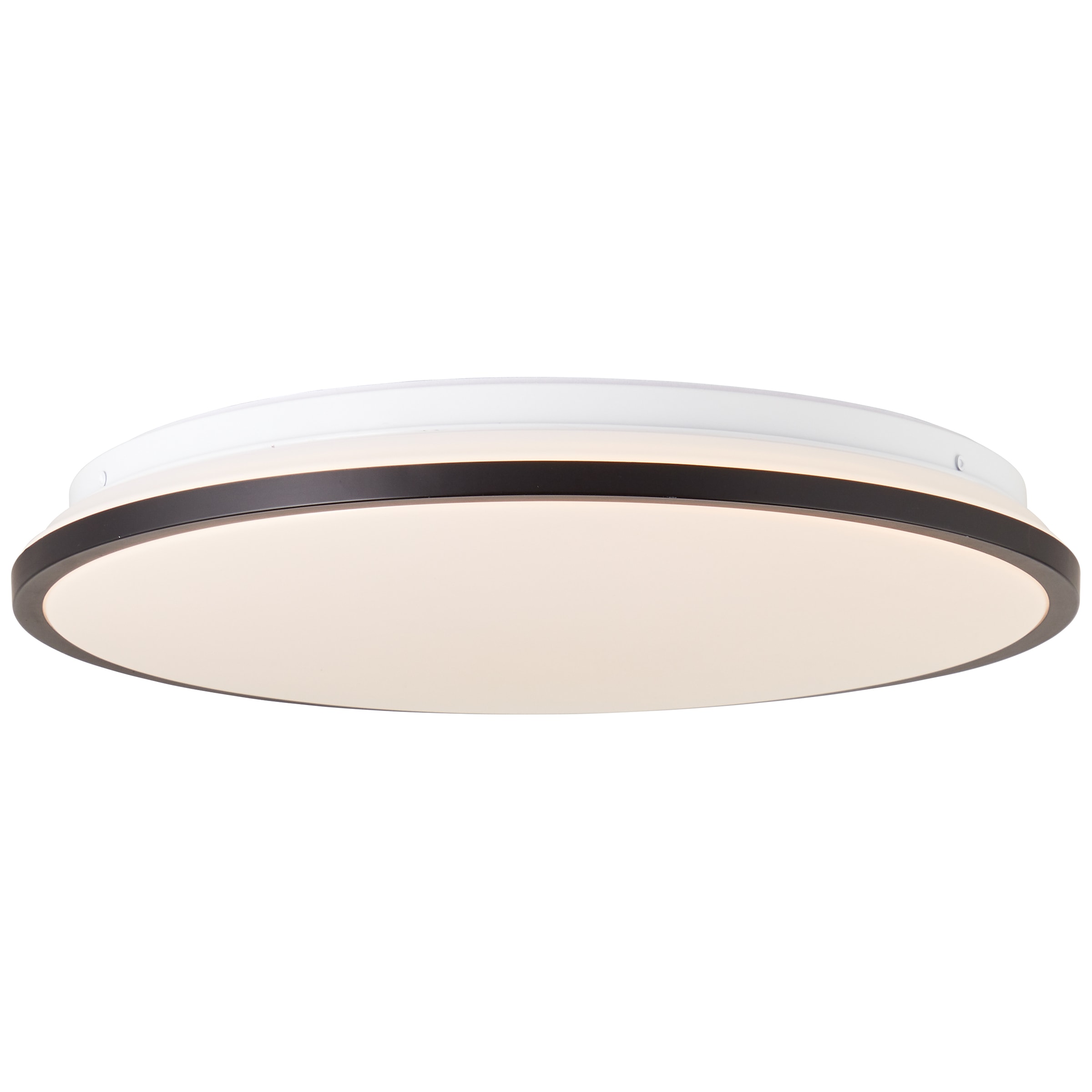 Brilliant LED Deckenleuchte »Heida«, 2500 lm, Ø 40 cm, Metall/Kunststoff, schwarz