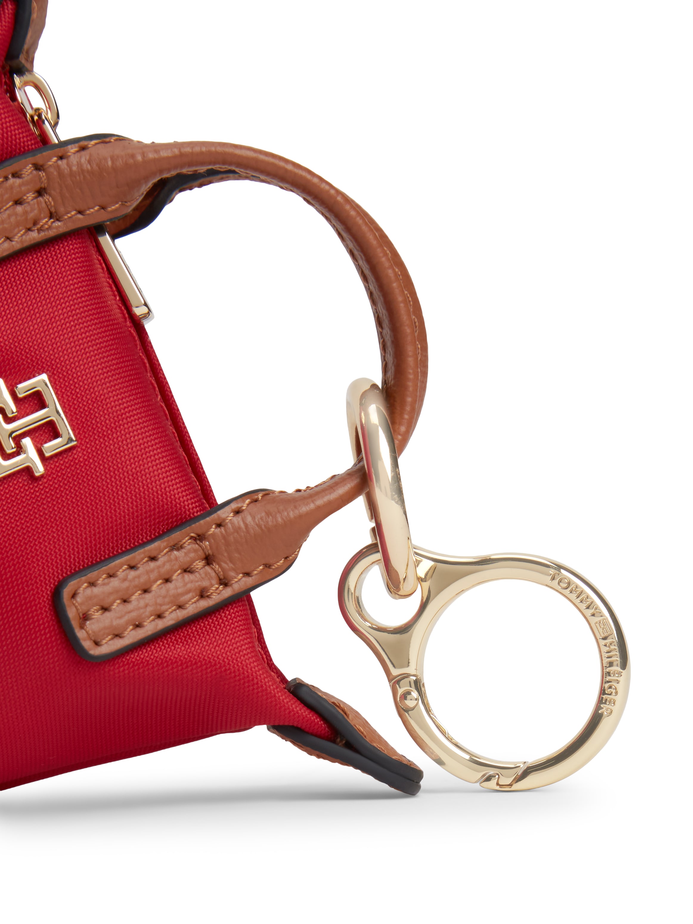 Tommy Hilfiger Schlüsselanhänger »TH CHARMS POPETTE NANO« Taschen Charm, Bag Charm mit Anhänger für Einkaufchips