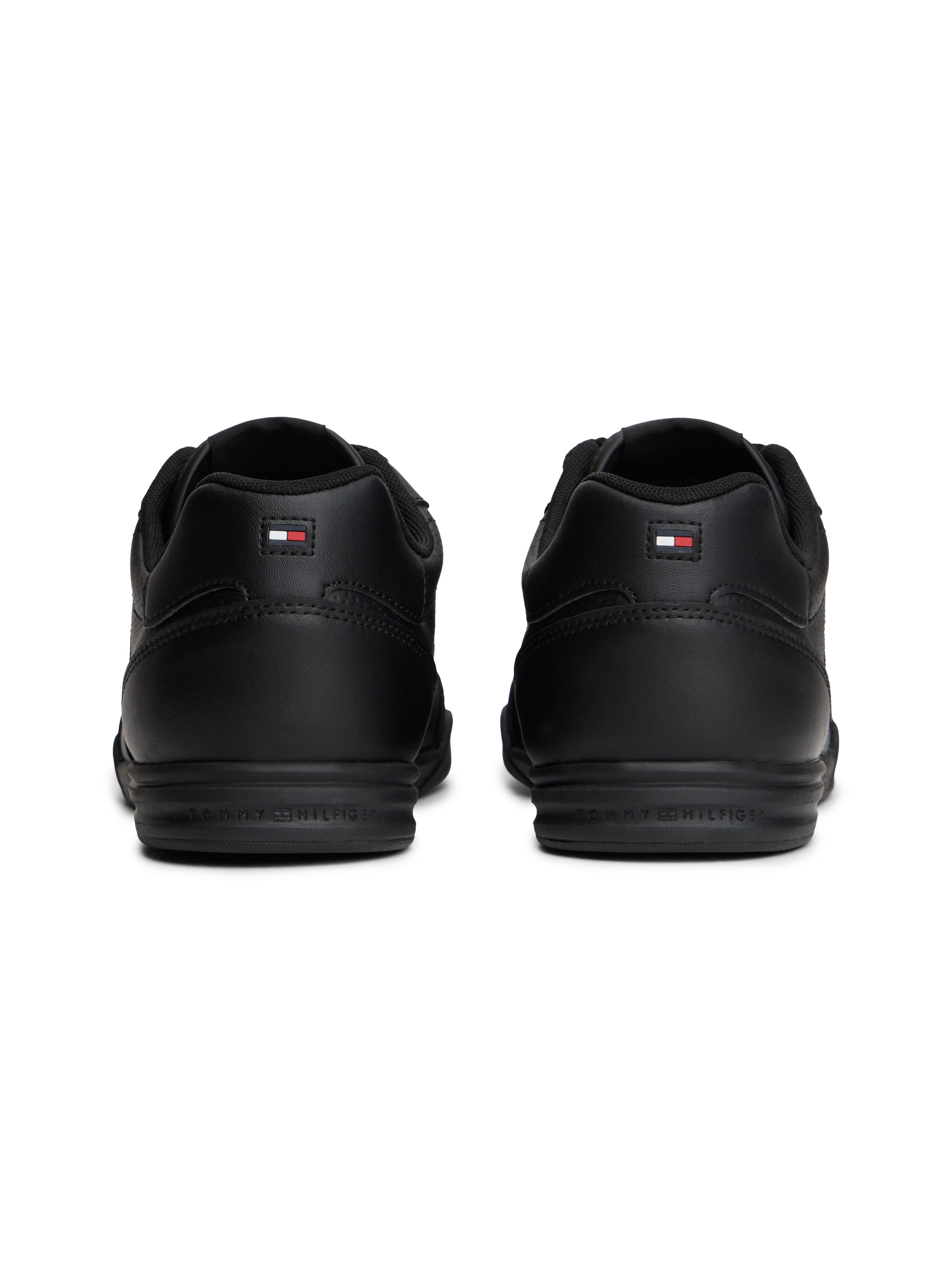 Tommy Hilfiger Sneaker »LOPRO CUP LEATHER«  , Freizeitschuh, Halbschuh, Schnürschuh mit effektvollen Ziernähten