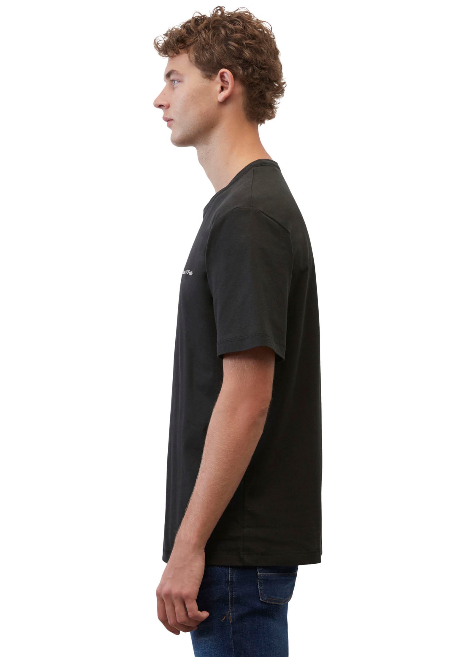 Marc O'Polo T-Shirt, mit dezenter Label-Stickerei