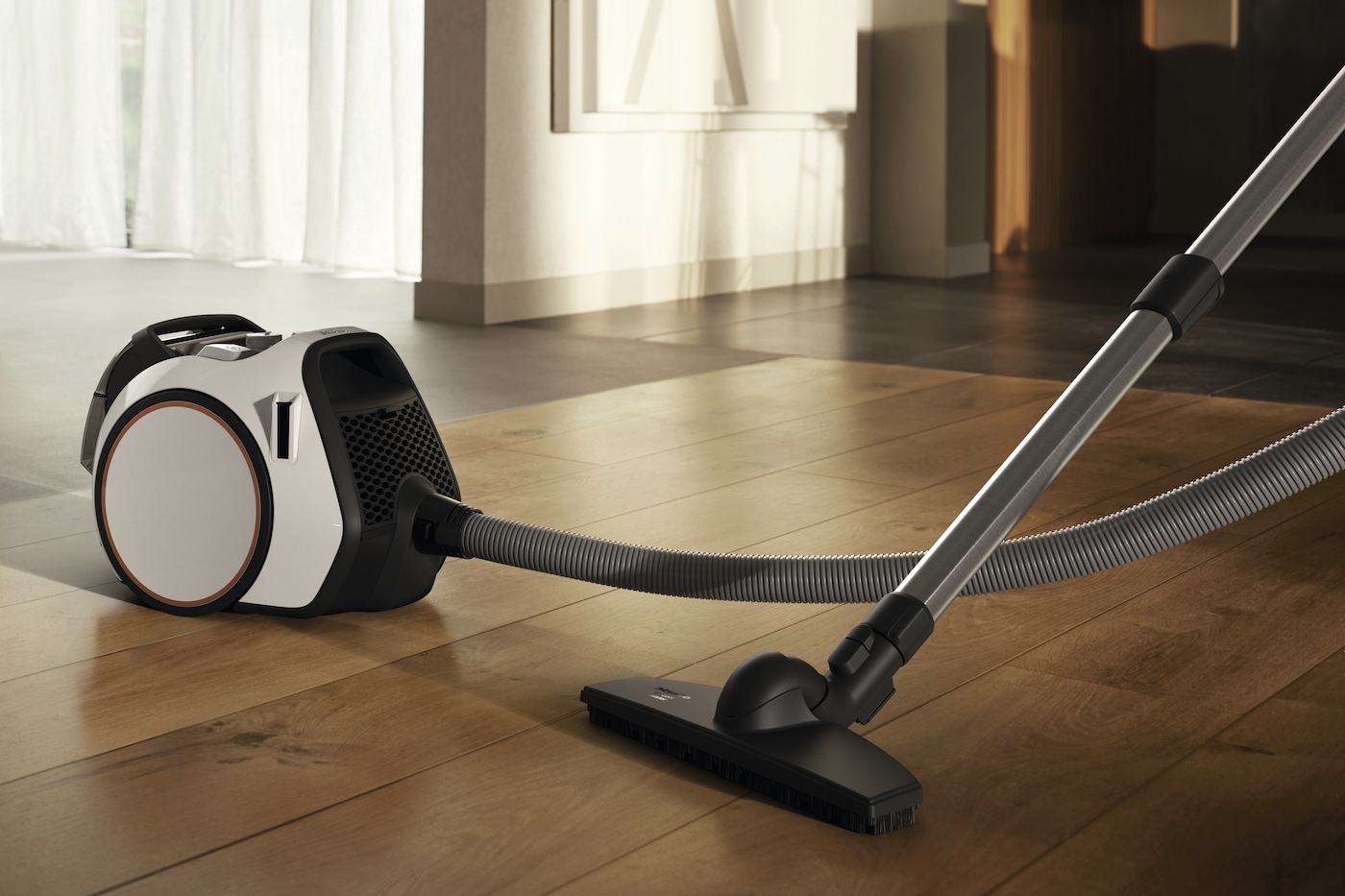 Miele Bodenstaubsauger »Boost CX1 Parquet PowerLine«, 890 W, beutellos, Lotosweiß