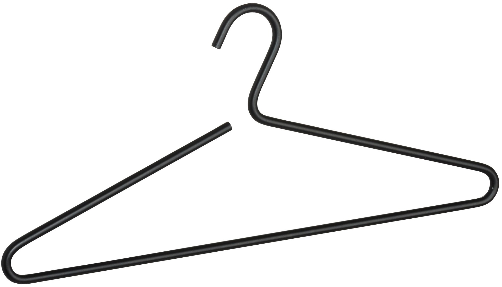 WENKO Kleiderbügel »Modell Lux«, (Set, 25 tlg.), Garderobenbügel aus Aluminium, minimalistisches Design
