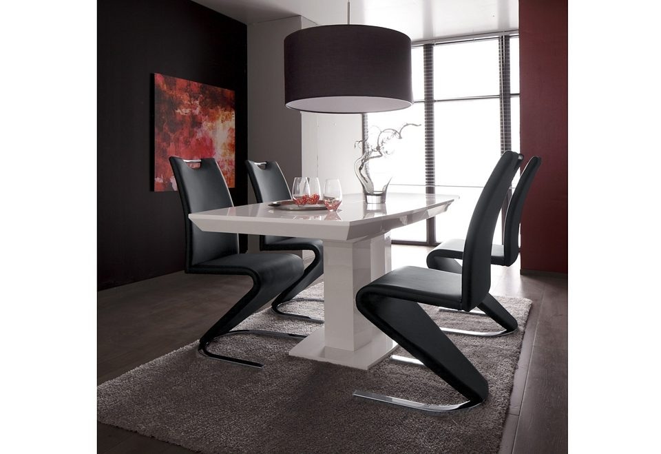 MCA furniture Freischwinger »Amado, TOPSELLER!«, (Set), 4 St., Kunstleder, 2er-, 4er-, 6er-Set, Stuhl belastbar bis 120 Kg