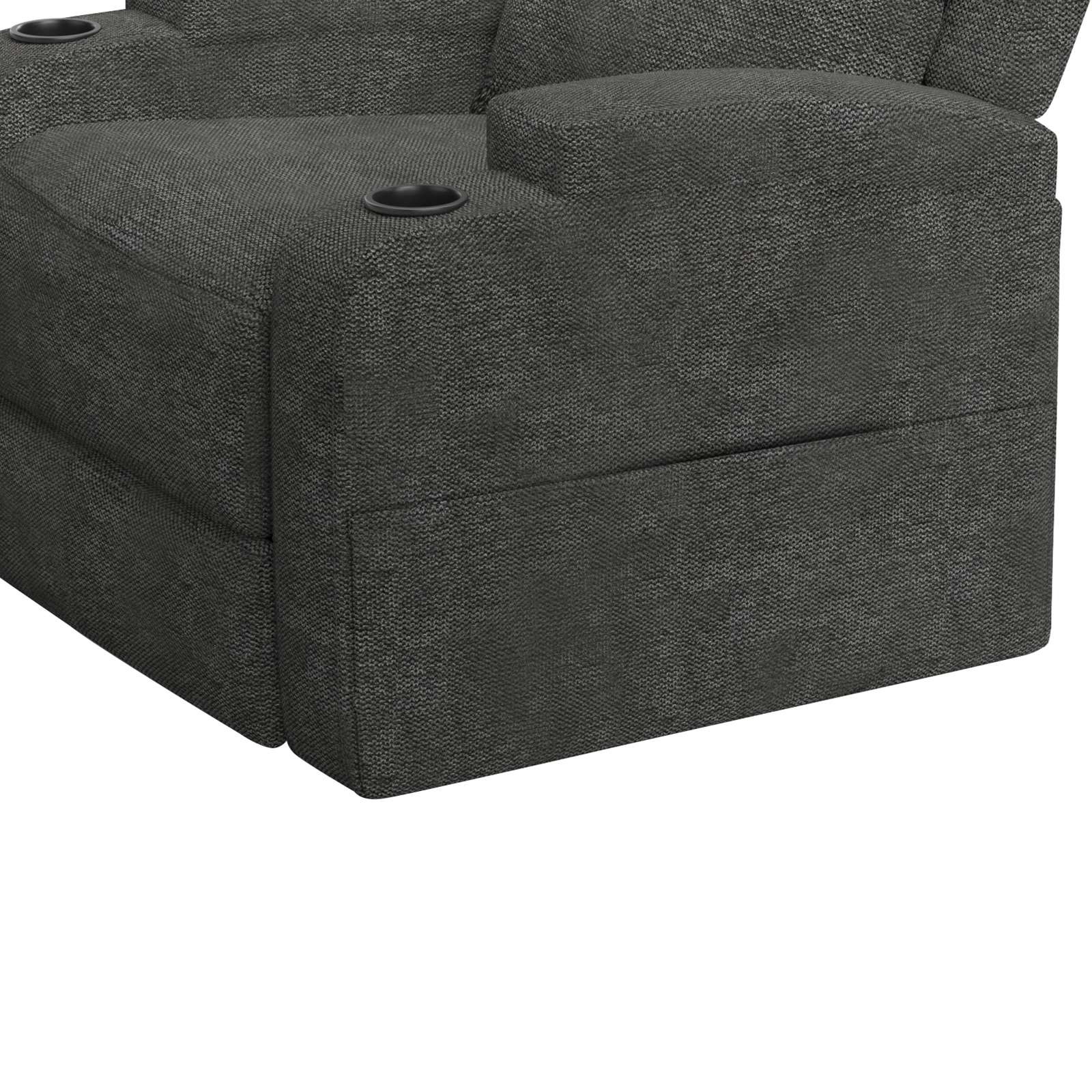 Home affaire 3-Sitzer »Napori« Kinosofa mit 2 x Relaxfunktion und Getränkehalter