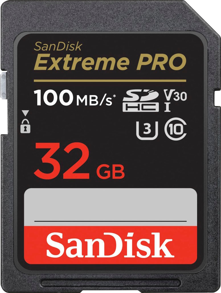 Speicherkarte »Extreme PRO 32GB«, (UHS Class 3 100 MB/s Lesegeschwindigkeit)