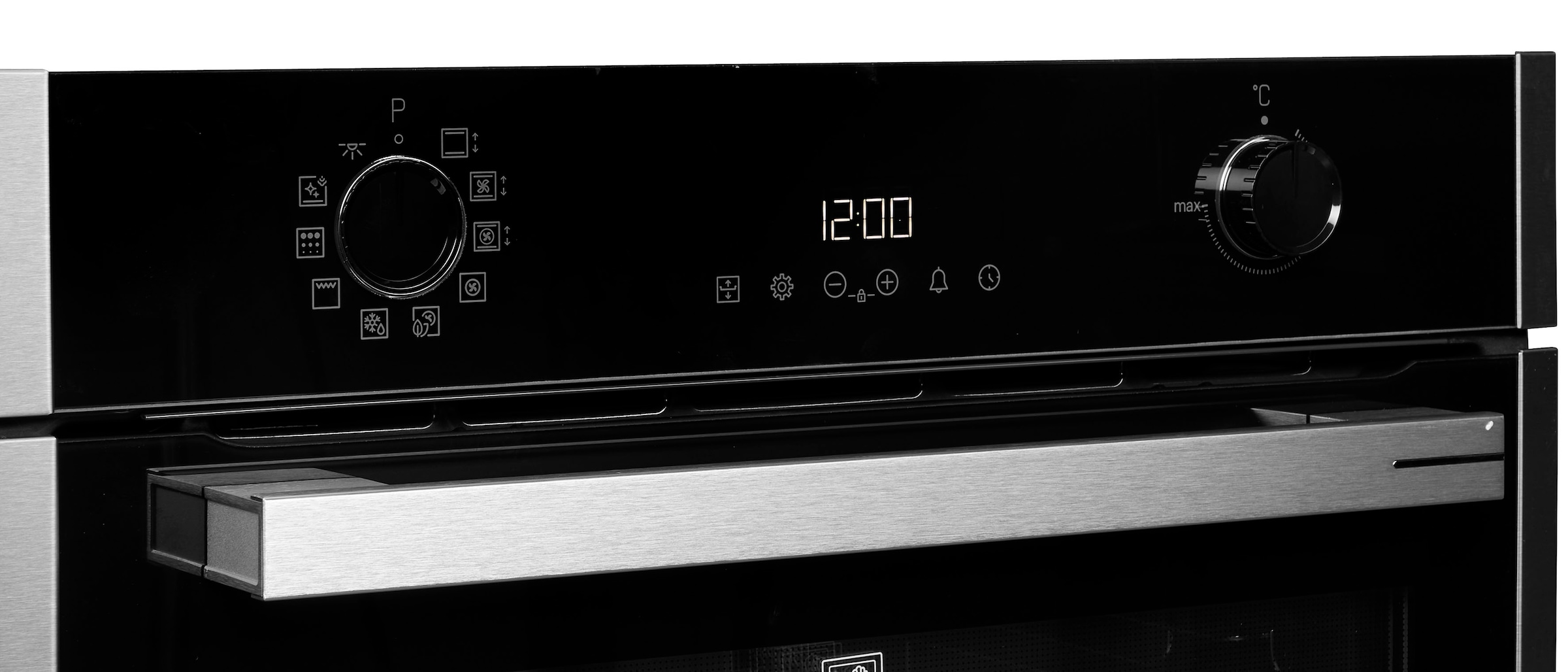 Grundig Pyrolyse Backofen  »GEBM19300BMPF«, mit 2-fach-Teleskopauszug, Pyrolyse-Selbstreinigung