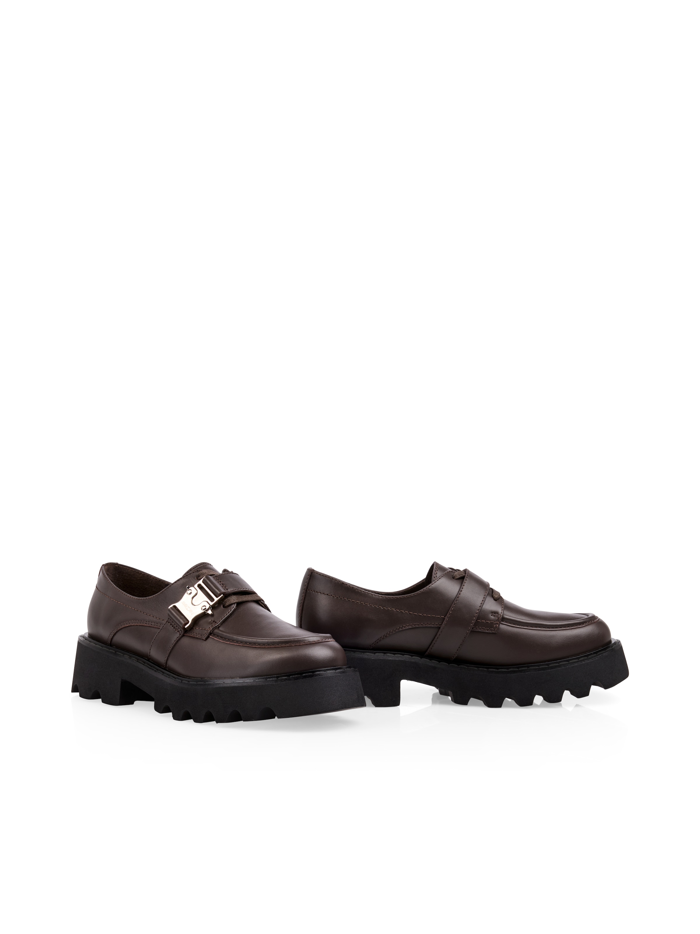 Marc Cain Slipper  Blockabsatz, Loafer mit edler Zierschnalle