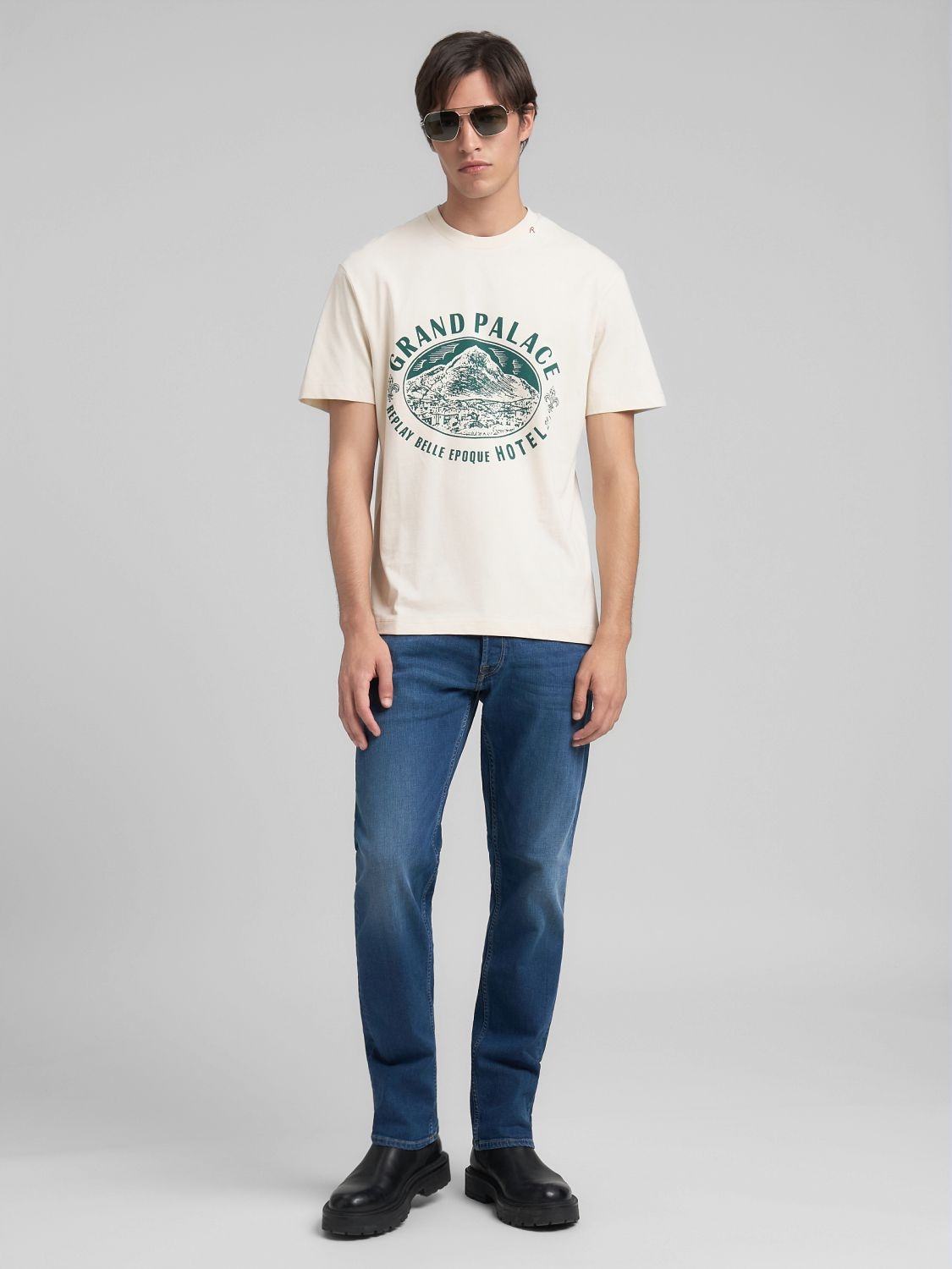 Replay Straight-Jeans »GROVER« in vielen verschiedenen Waschungen, mit Stretch