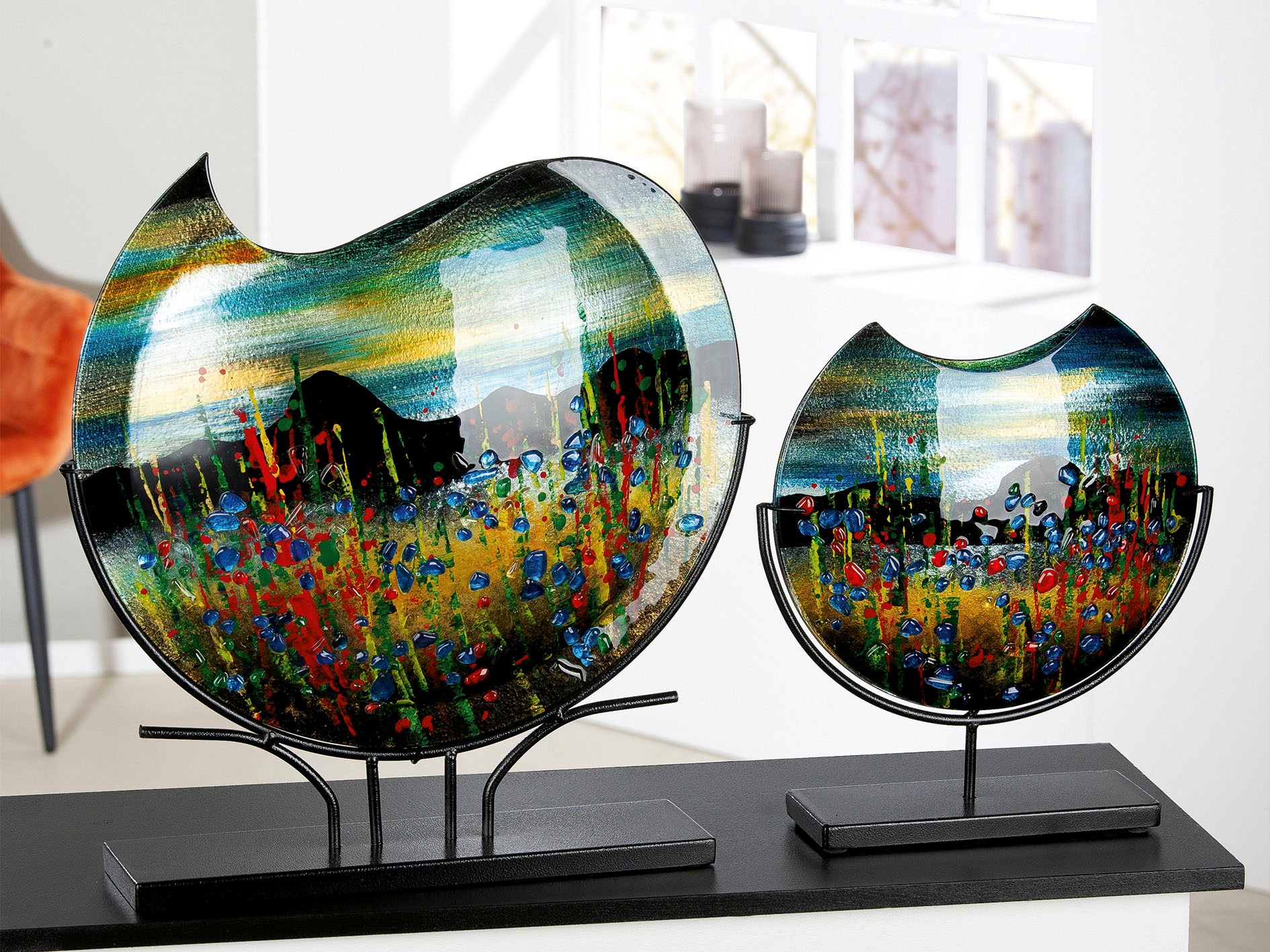 OTTO Dekovase Höhe ca. online cm«, (1 bei Dekoobjekt aus Gilde St.), dekorative Glas, Vase »Dali, by Casablanca 47,5