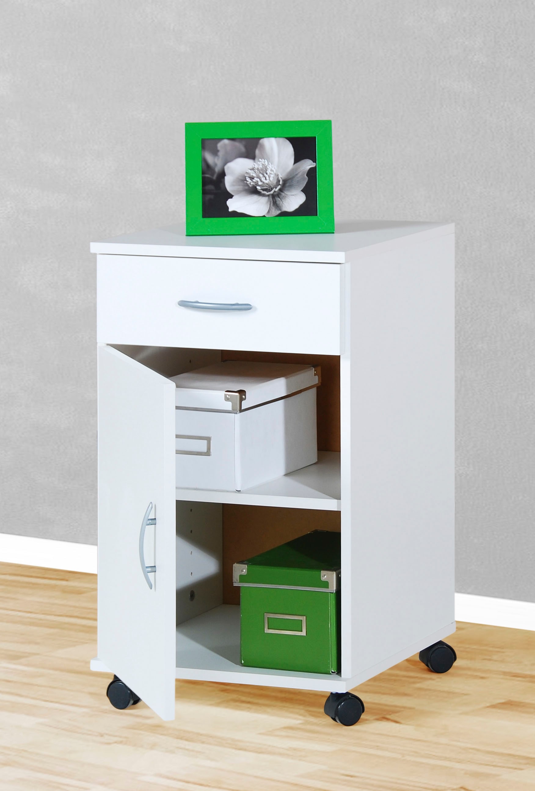 VOGL Möbelfabrik Rollcontainer »Barrie, Bürocontainer,«, (1 St.), verschiedene Ausführungen, mit Schubladen, Höhe 67 cm, Made in Germany
