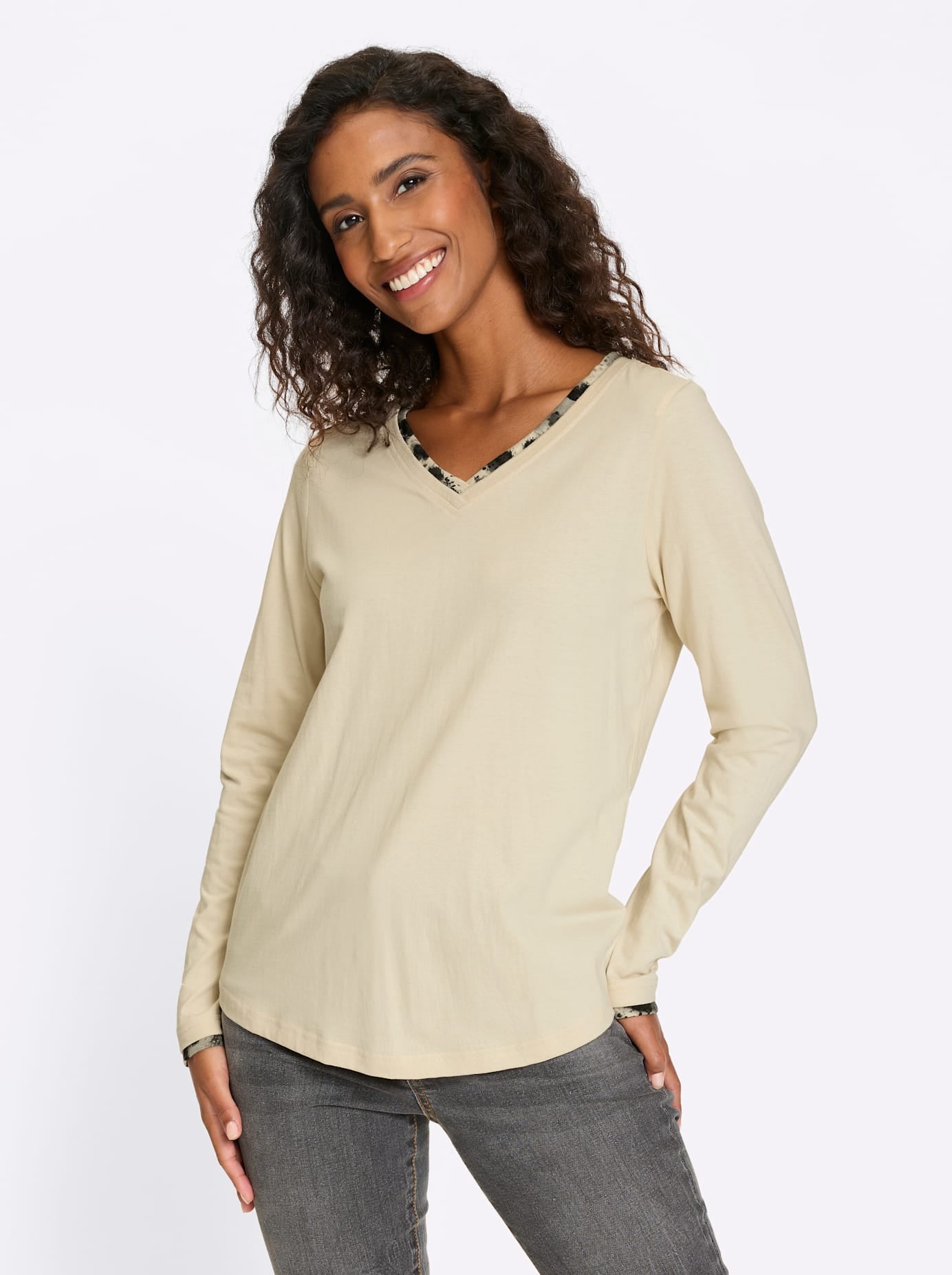 heine Langarmshirt »Langarm-Shirt« 1 tlg.