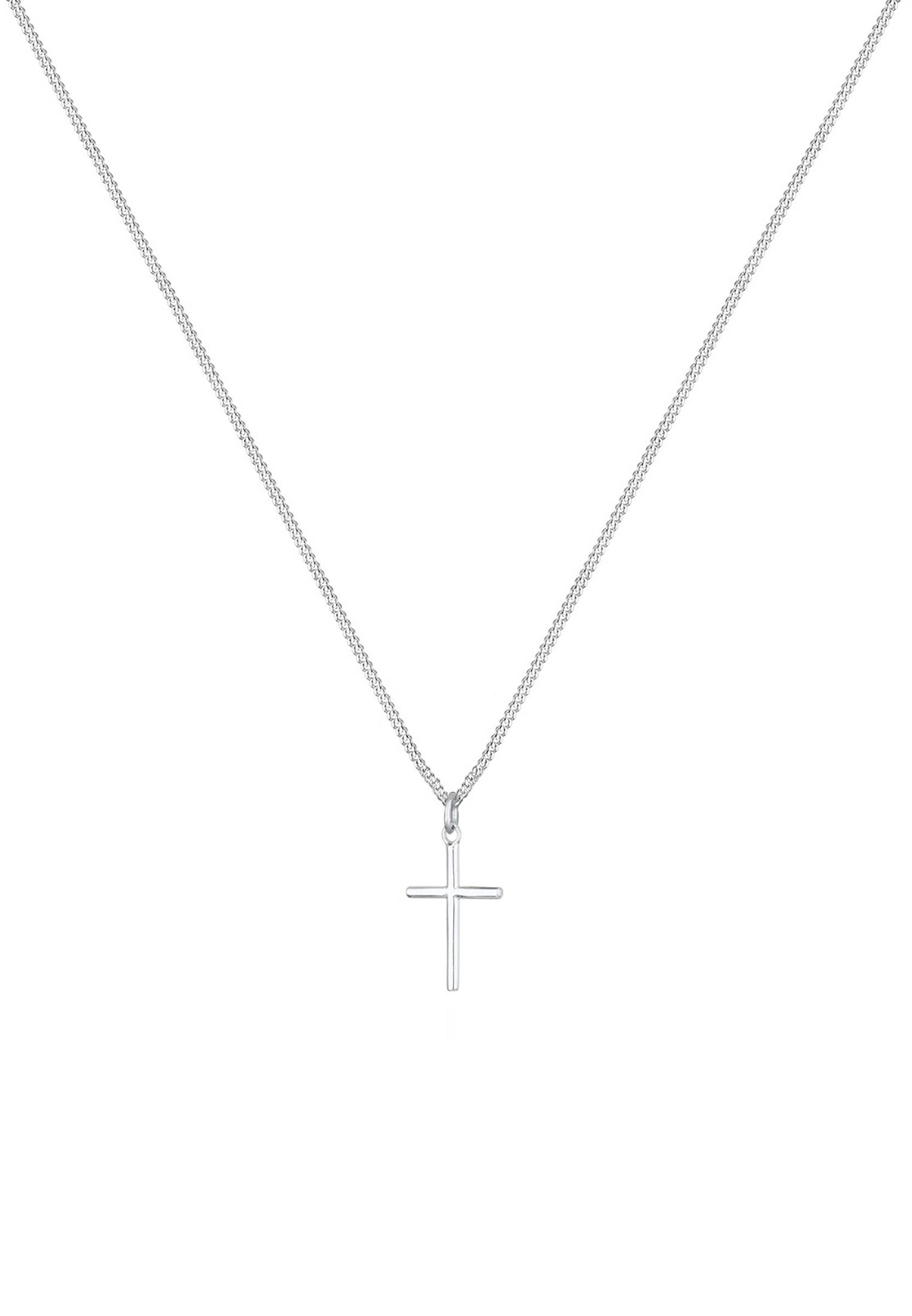Elli Kette mit Anhänger »Halskette Kreuz Anhänger 925 Sterling Silber«