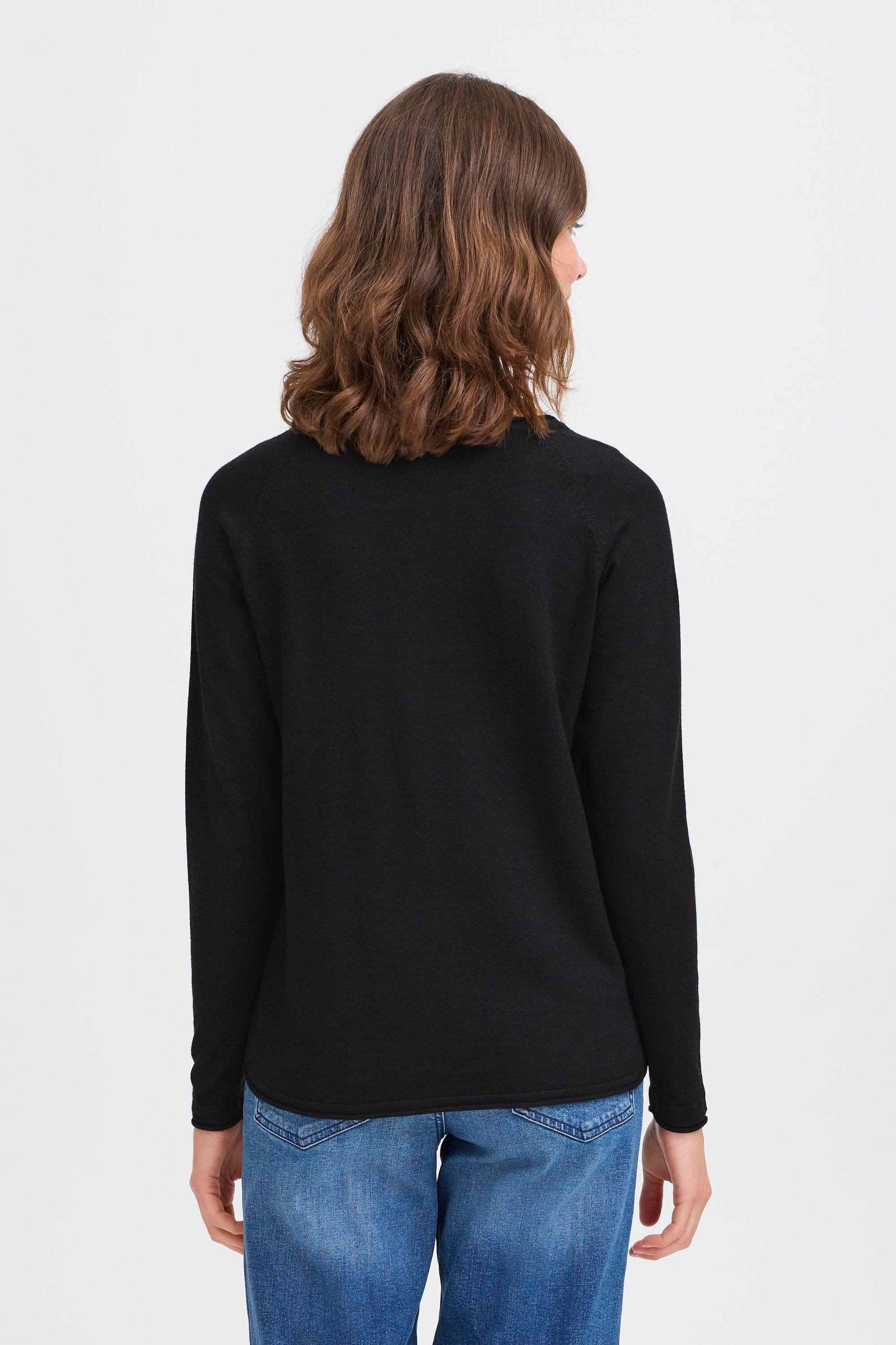 OXMO Strickfleece-Pullover »Strickpullover OXFKEANA«