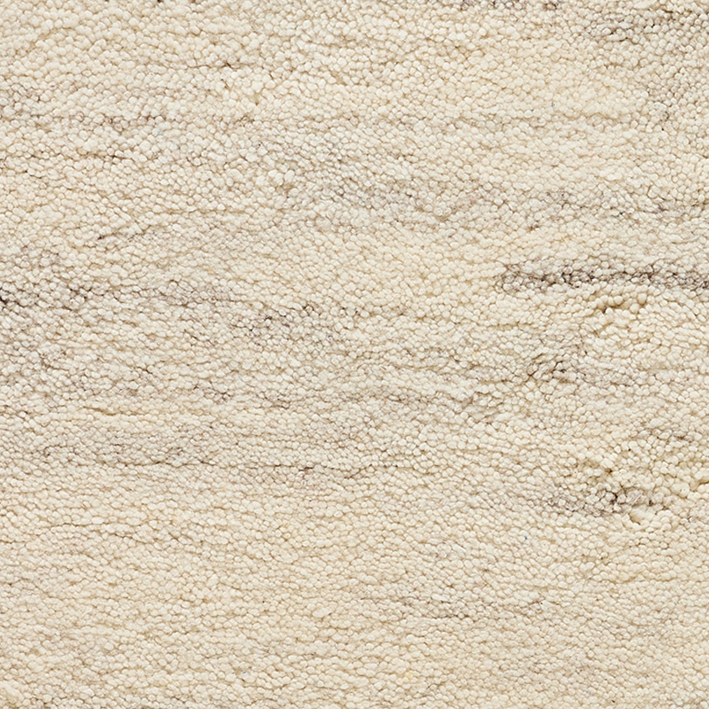 THEKO Orientteppich »Atlas Nomad Uni« rechteckig 24 mm Höhe echter Berber aus Marokko, reine Wolle, Woll-Shaggy, handgeknüpft