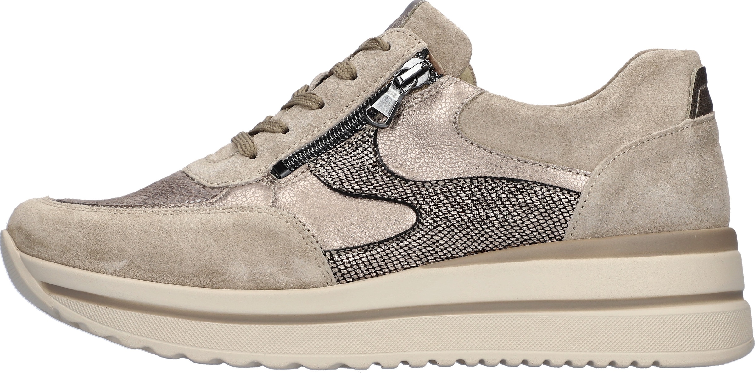 Waldläufer Schnürschuh »K-Luana-Soft«  Plateausneaker, Komfortschuh, Halbschuh in Extraweite K