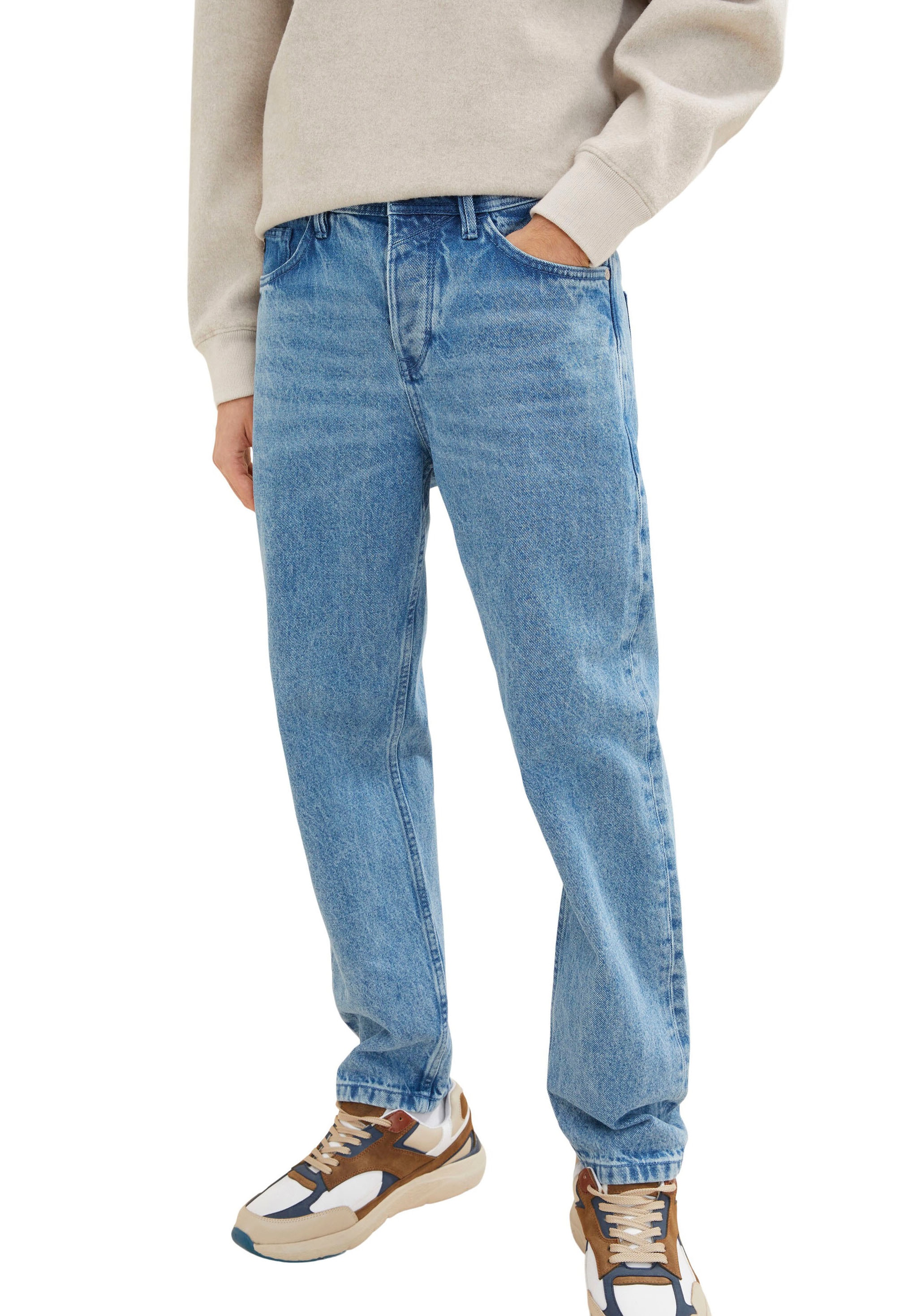 TOM TAILOR Denim Loose-fit-Jeans, aus reiner Baumwolle