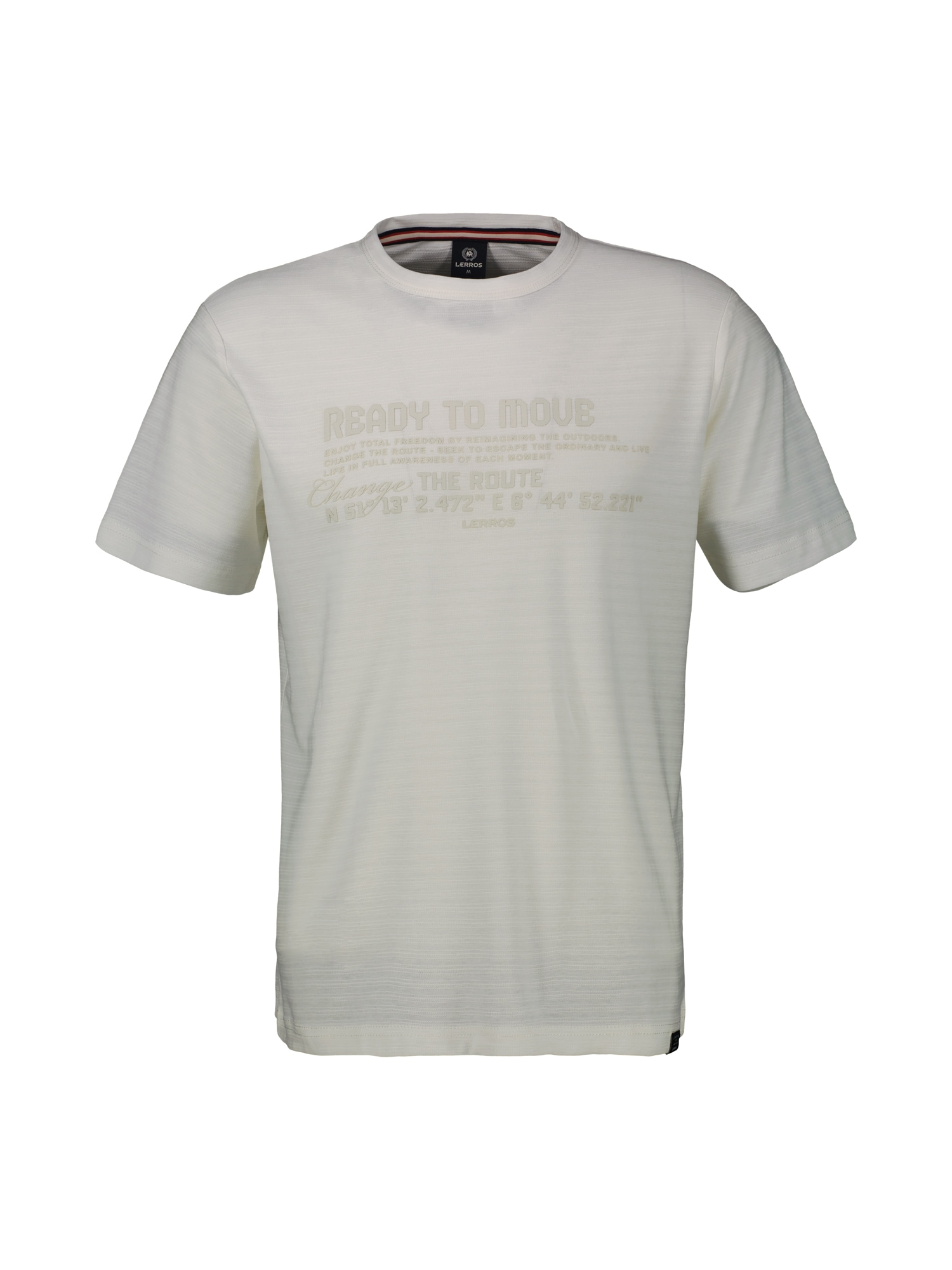 LERROS T-Shirt »LERROS T-Shirt in Strukturqualität«