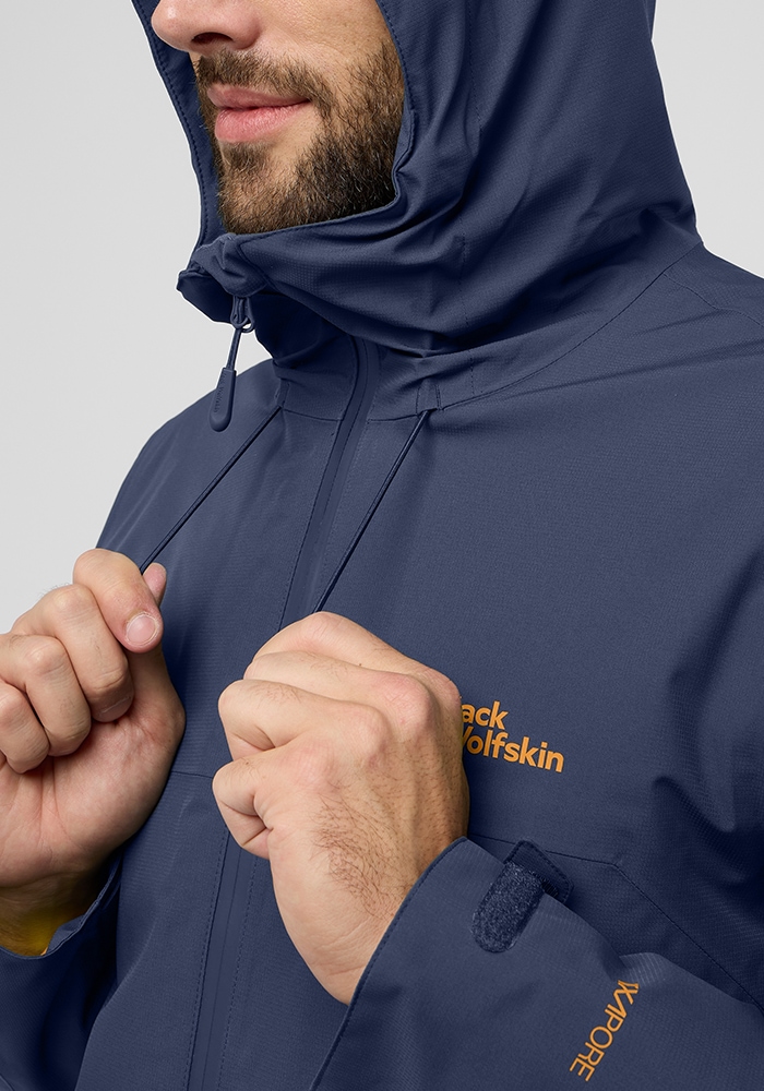 Jack Wolfskin Outdoorjacke »WISPER INS JKT M«, mit Kapuze
