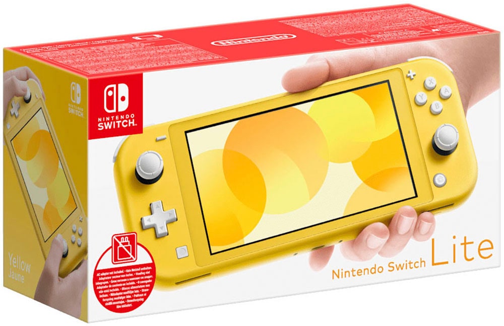Nintendo Switch Spielekonsole »Lite (ohne Netzteil)« 32 GB in gelb