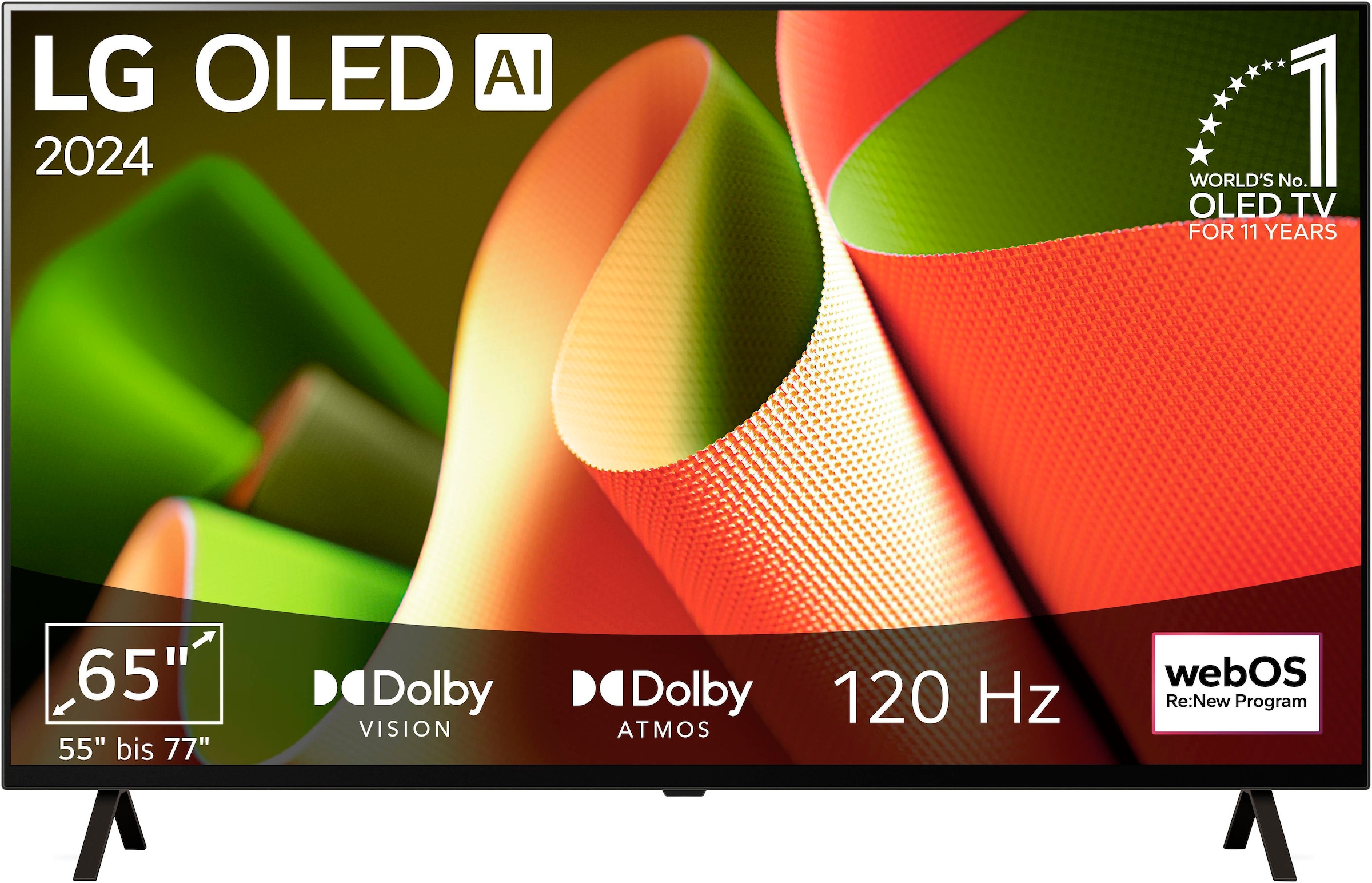 LG OLED-Fernseher »OLED65B42LA«, 4K Ultra HD, Smart-TV