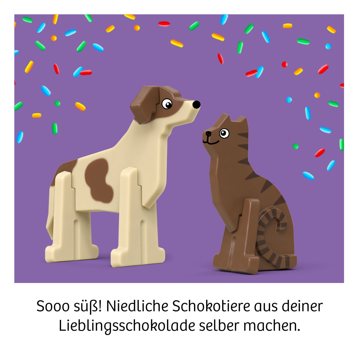 Kosmos Kreativset »Mitbring Experimente - Schoko-Tiere« Made in Germany