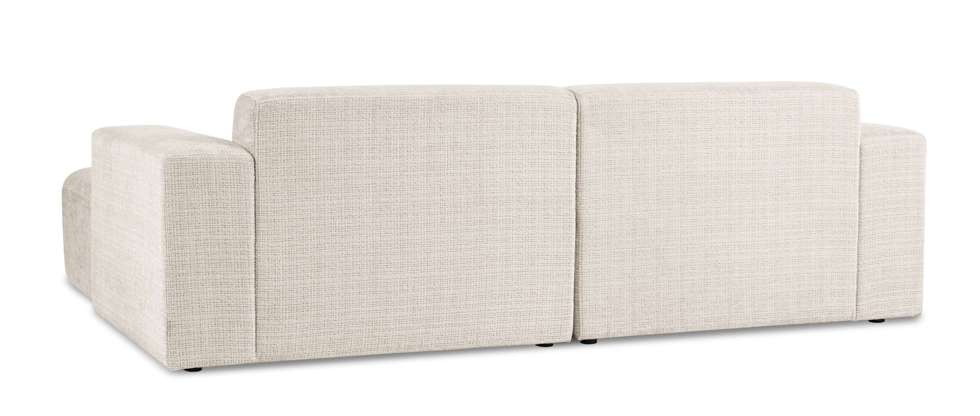 OTTO home Ecksofa »Koa, 228 cm, L-Form, Modulsofa in Cord, Chenille, Struktur, Webstoff« Designsofa, weicher Lounge-Sitzkomfort, Welleunterfederung, bodentief