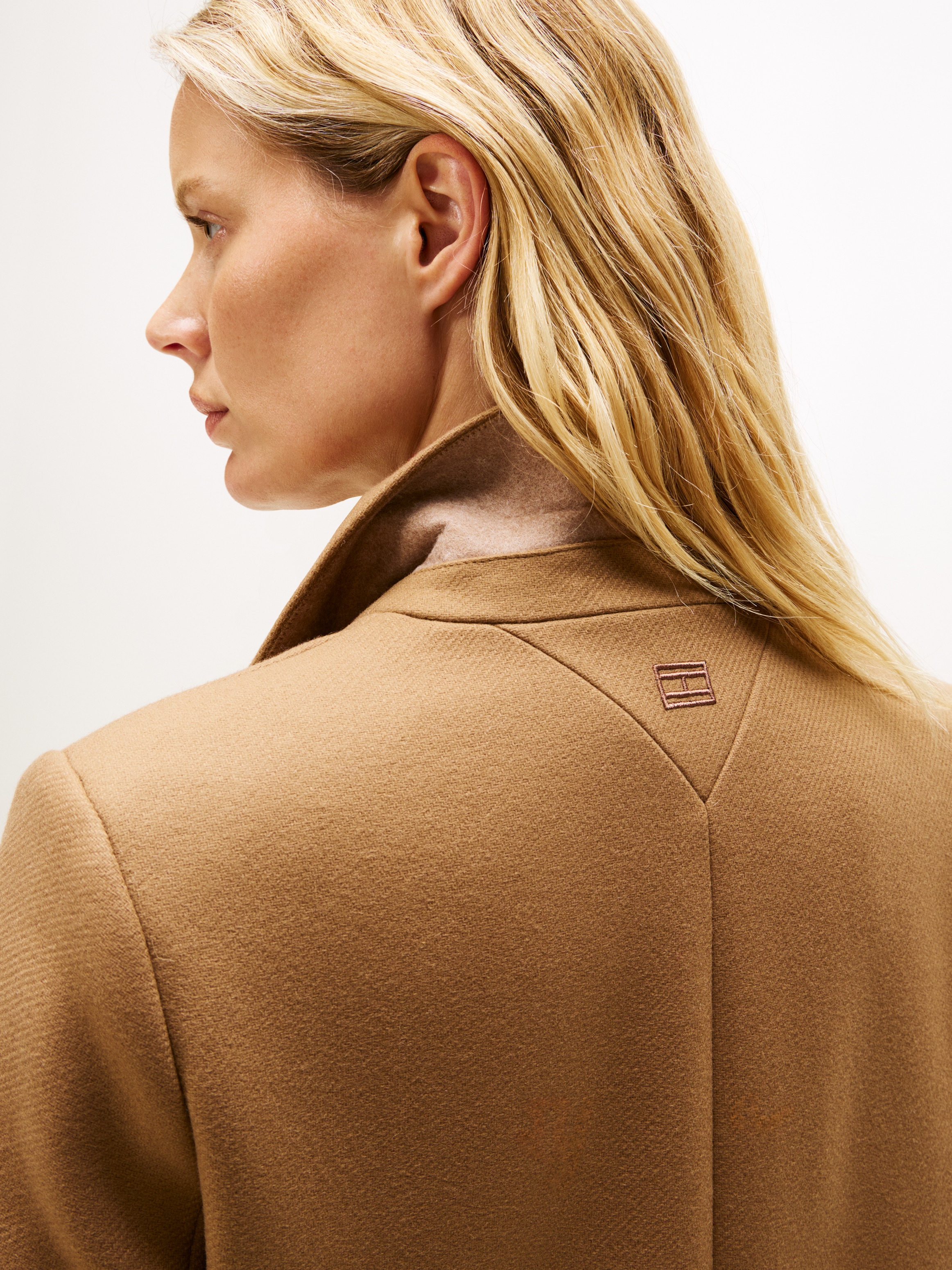 Tommy Hilfiger Langmantel »CLASSIC SB WOOL REG COAT«, mit Wolle und Kaschmiranteil