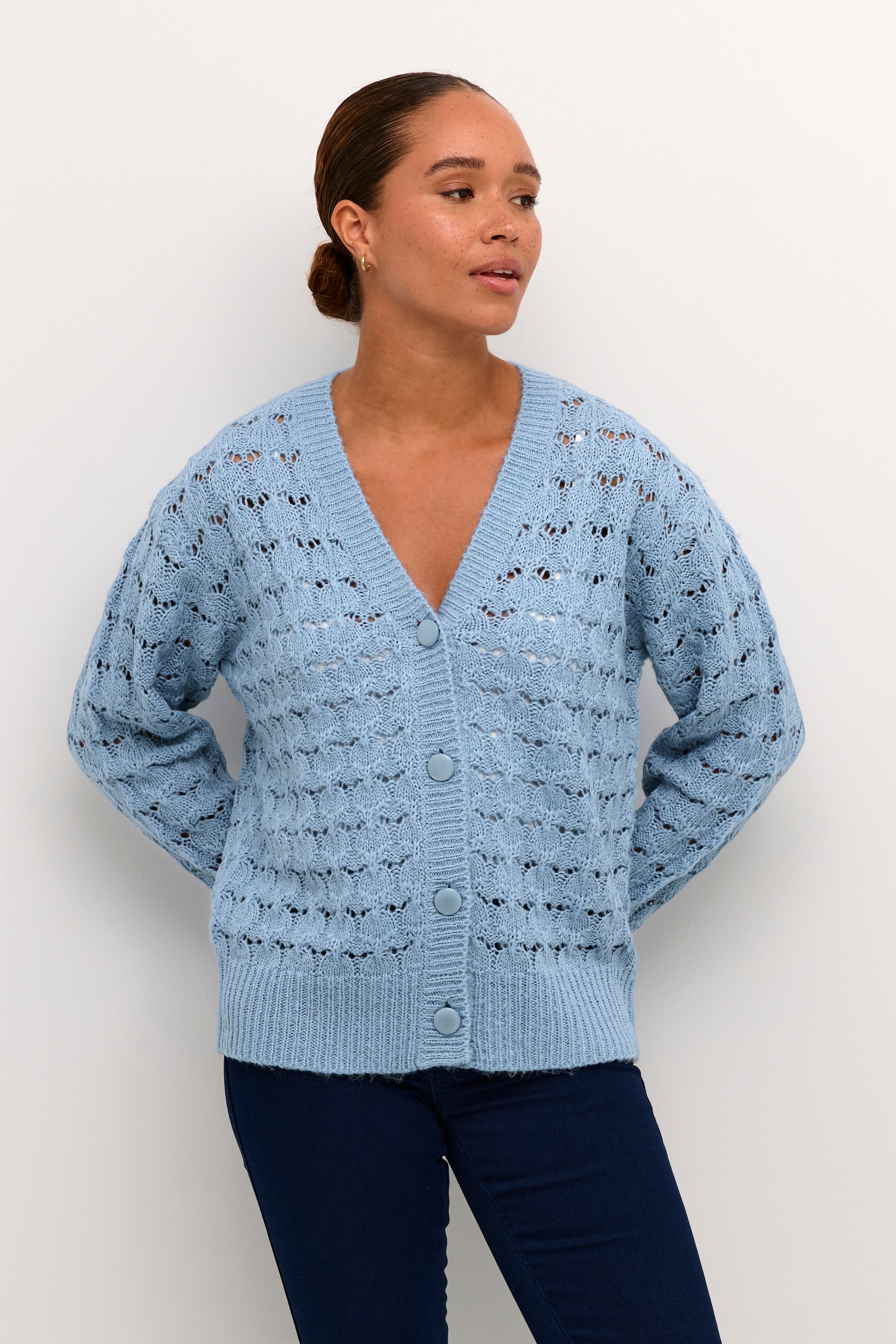 KAFFE Strickjacke »Strickjacke KAelena«