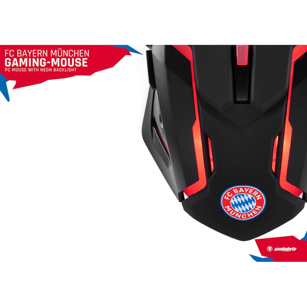 Snakebyte Gaming-Maus »FC Bayern München PC-Gaming Maus«