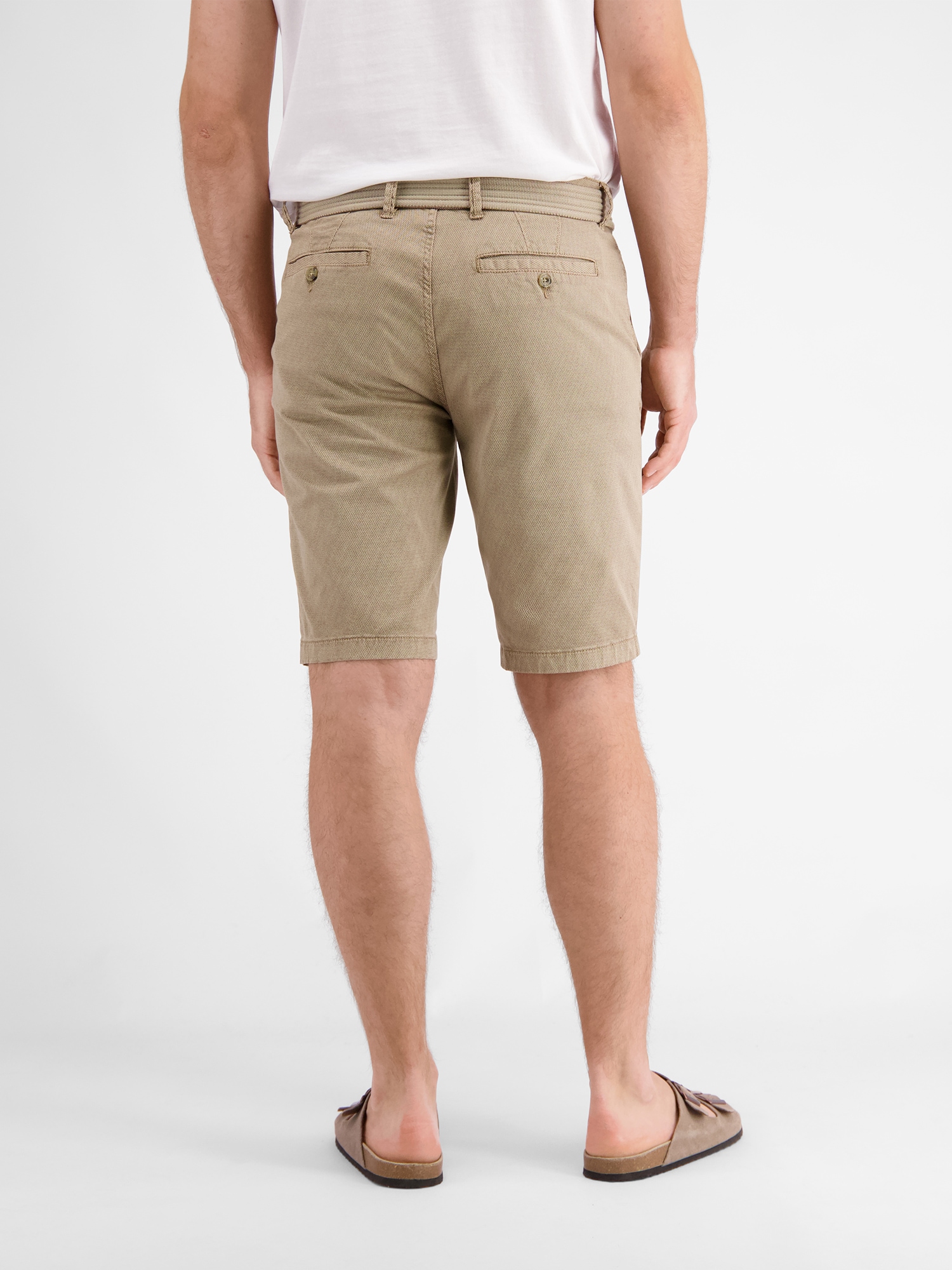 LERROS Bermudas »LERROS Chino-Bermuda mit Print«
