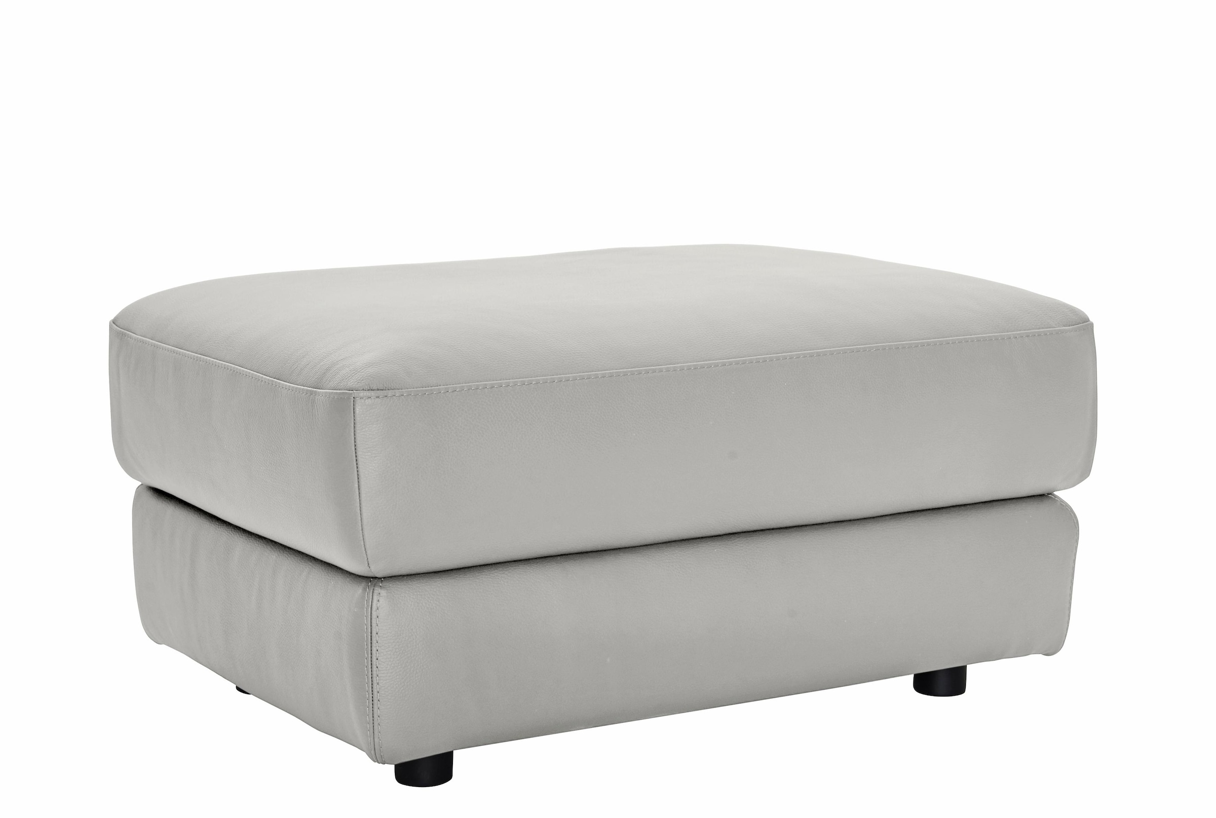 CALIA ITALIA Hocker »Gaia, hochwertiger, edler Lederhocker mit erstklassigem Sitzkomfort«