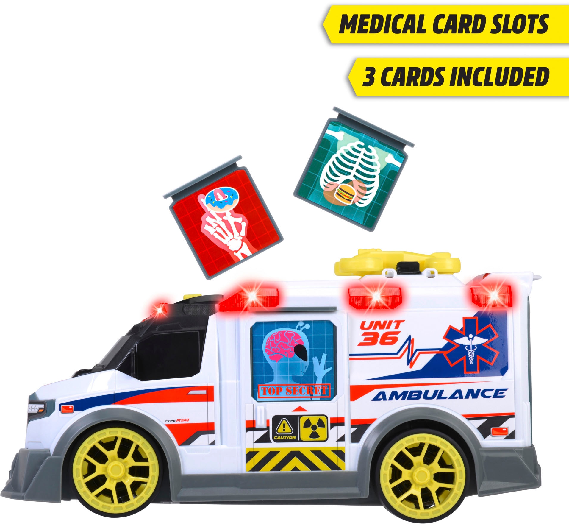 Dickie Toys Spielzeug-Krankenwagen »Ambulance«, mit Licht & Sound