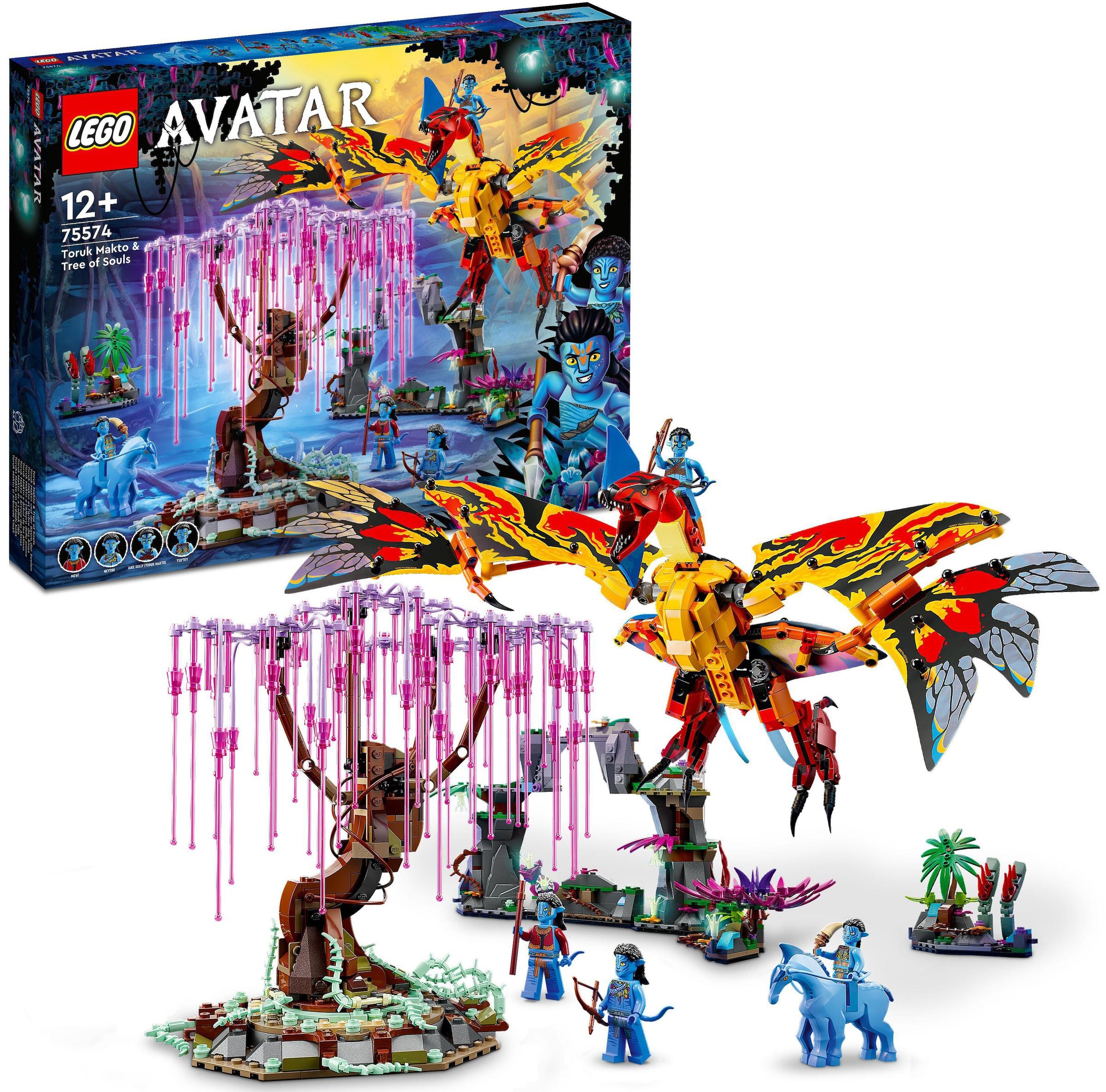 LEGO® Konstruktionsspielsteine »Toruk Makto und der Baum der Seelen (75574), LEGO® Avatar«, (1212 St.), Made in Europe