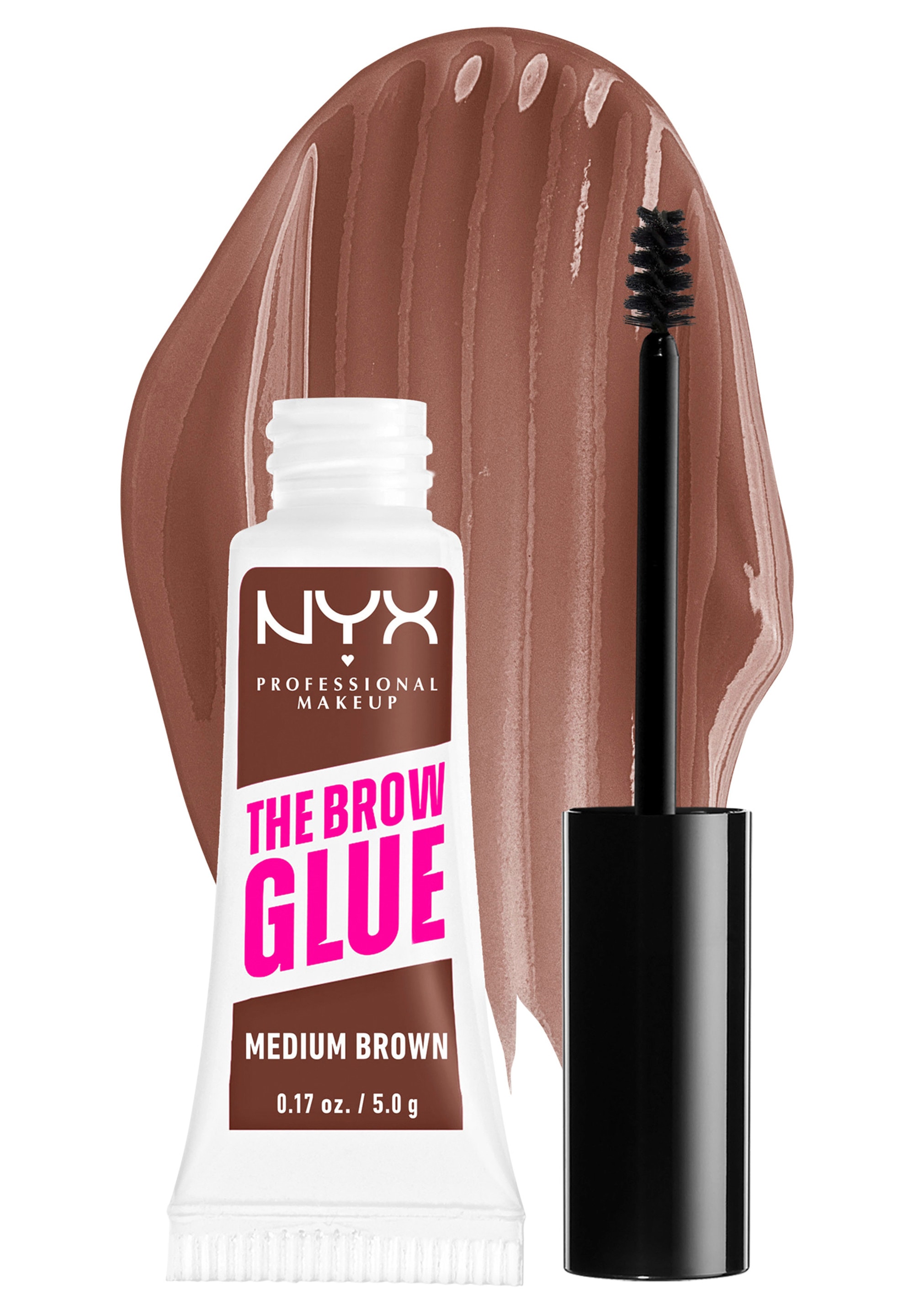 NYX PROFESSIONAL MAKEUP Augenbrauenpflege »THE BROW GLUE INSTANT BROW STYLER« für extremen Halt von bis zu 16 Stunden