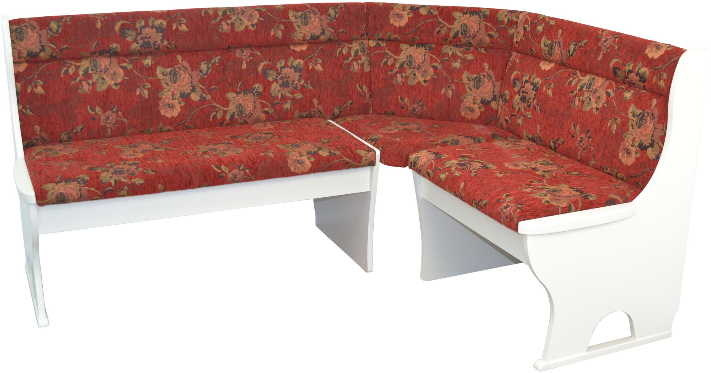 HOFMANN LIVING AND MORE Eckbankgruppe, (Spar-Set, 4 tlg., 4tlg. Set), Eckbank mit Stauraum unter den Sitzflächen