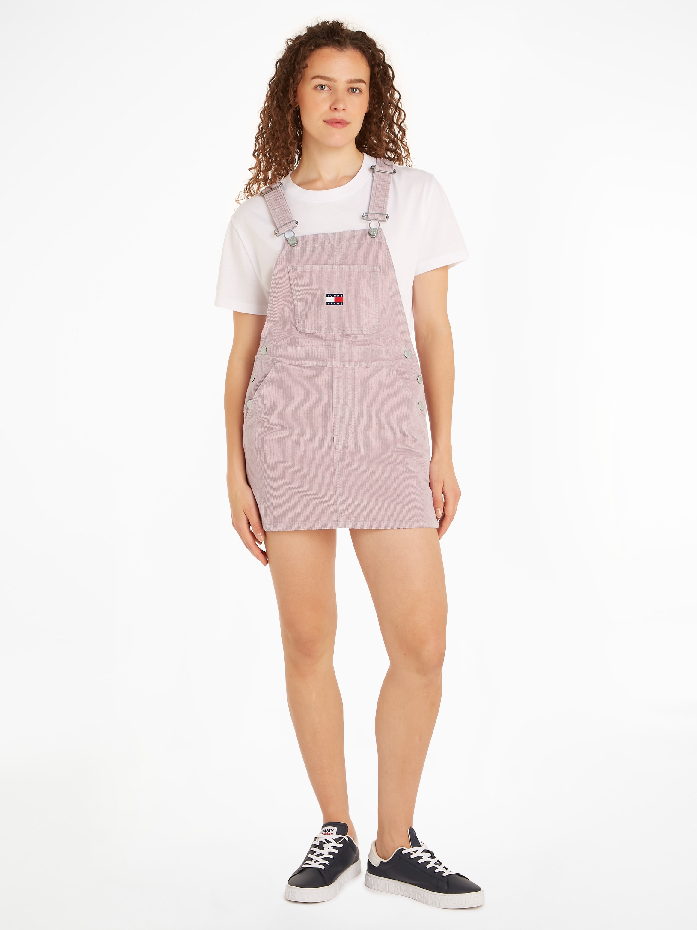 Latzkleid »TJW WASH CORD DUNGAREE DRESS EXT«, aus Cord