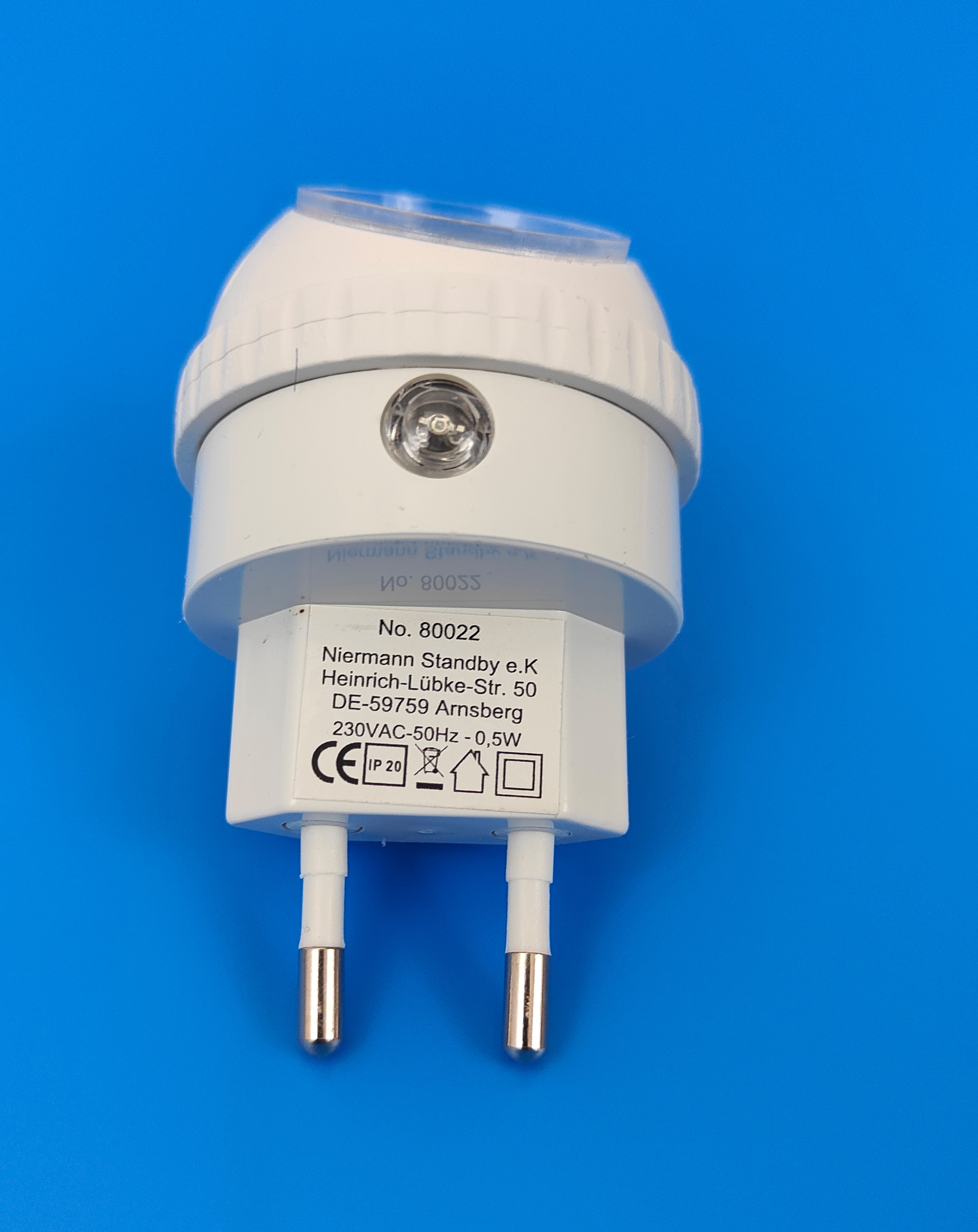 niermann LED Nachtlicht »Rotation«, 1 flammig, Leuchtmittel LED-Modul | LED fest integriert