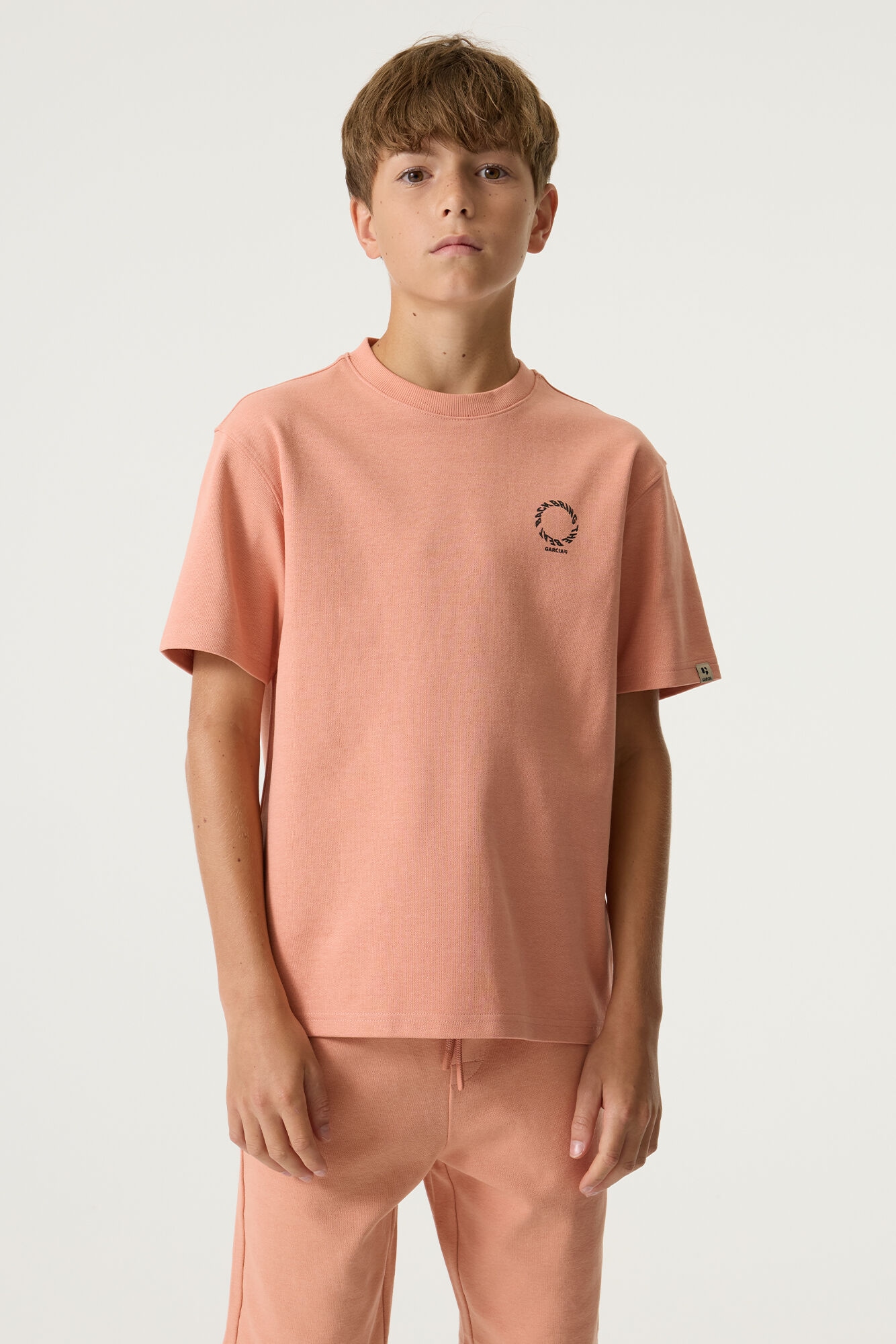 Garcia Rundhalsshirt mit kleinem Frontprint, for Boys