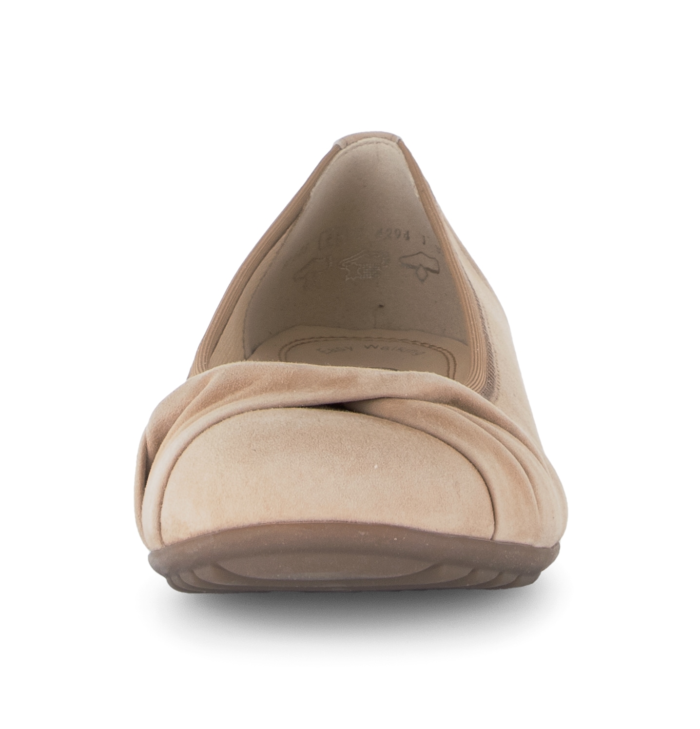 Gabor Ballerina »FLORENZ«  Businessschuh, Slipper, Schlupfschuh mit Zierriegel, Weite G (=weit)