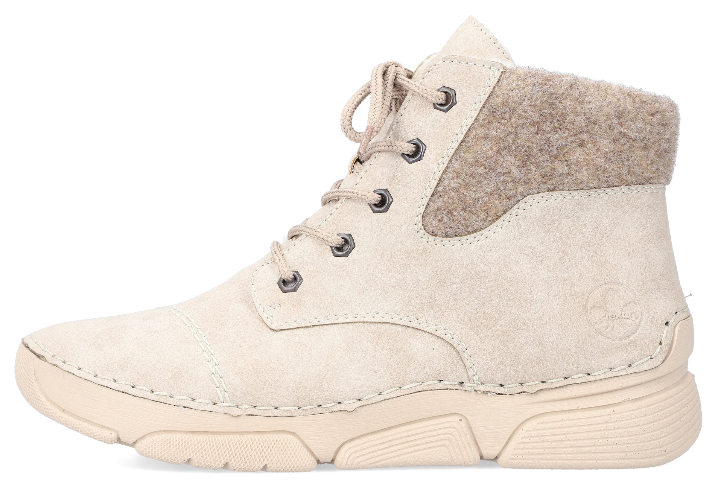 Rieker Winterboots  mit weichem Filzrand