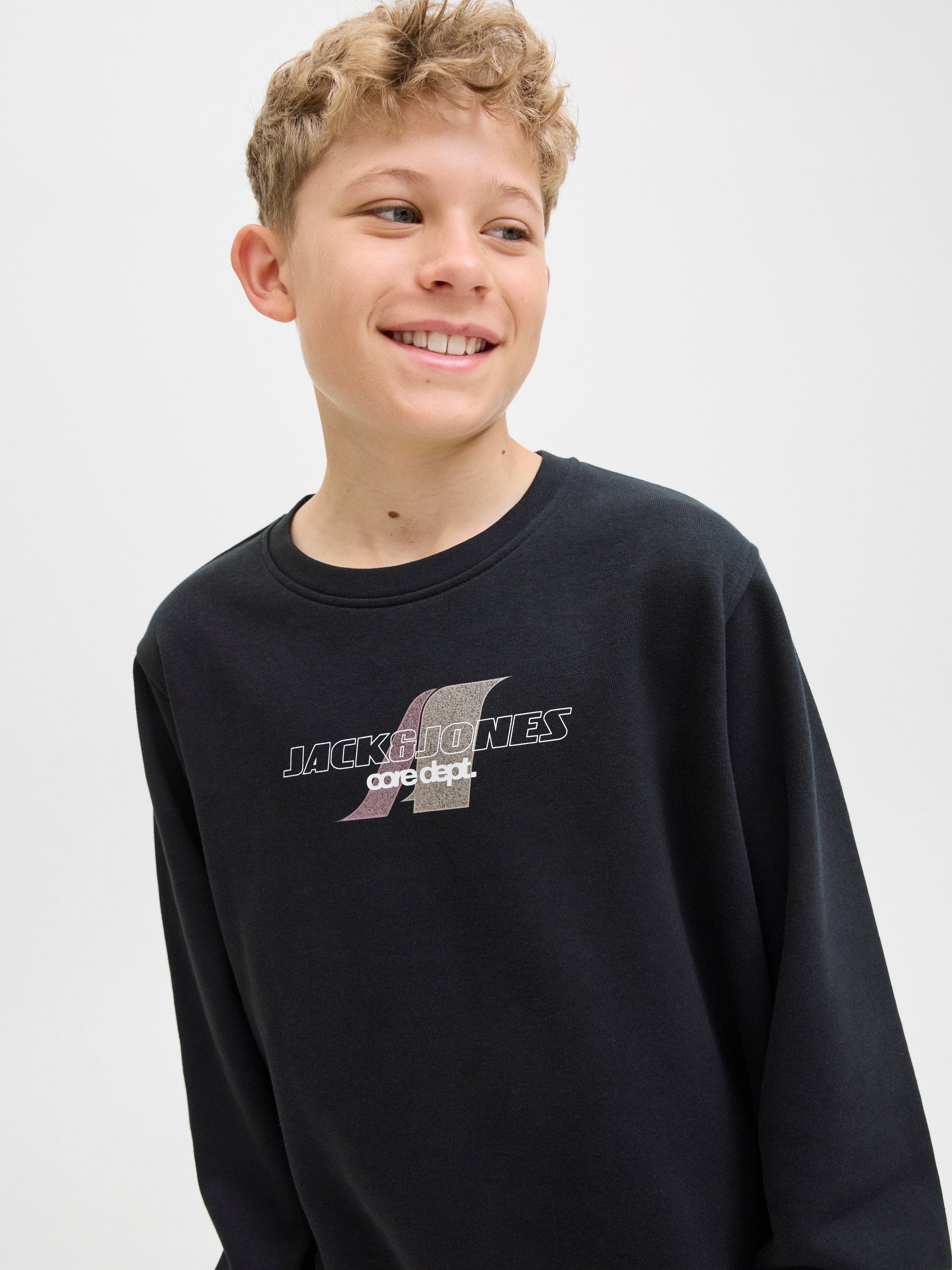 Jack & Jones Junior Sweatshirt »JCOTIER PRINT SWEAT CREW NECK SN JNR«