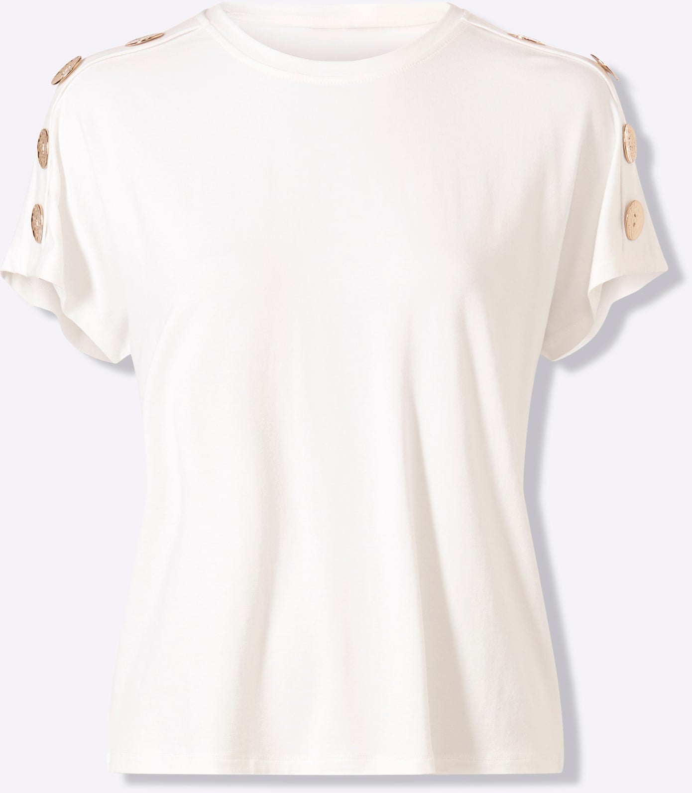 heine Rundhalsshirt »T-Shirt« 1 tlg.