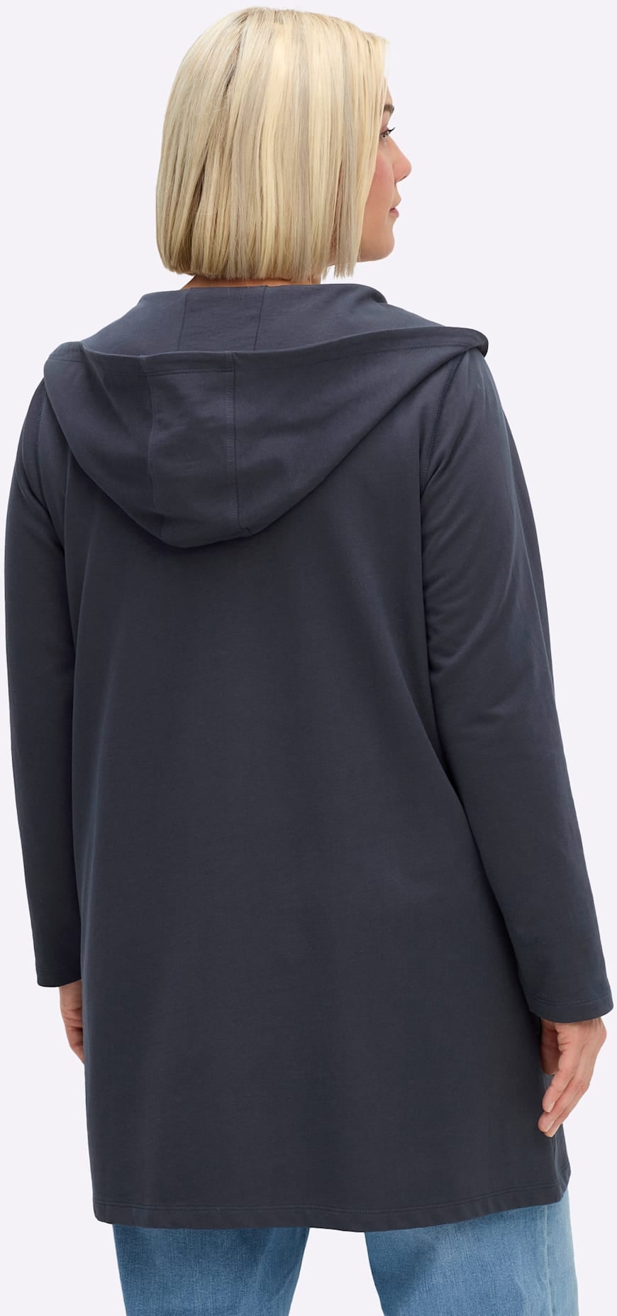 Sheego Shirtjacke »Sweatshirtjacke«, (1 tlg.)