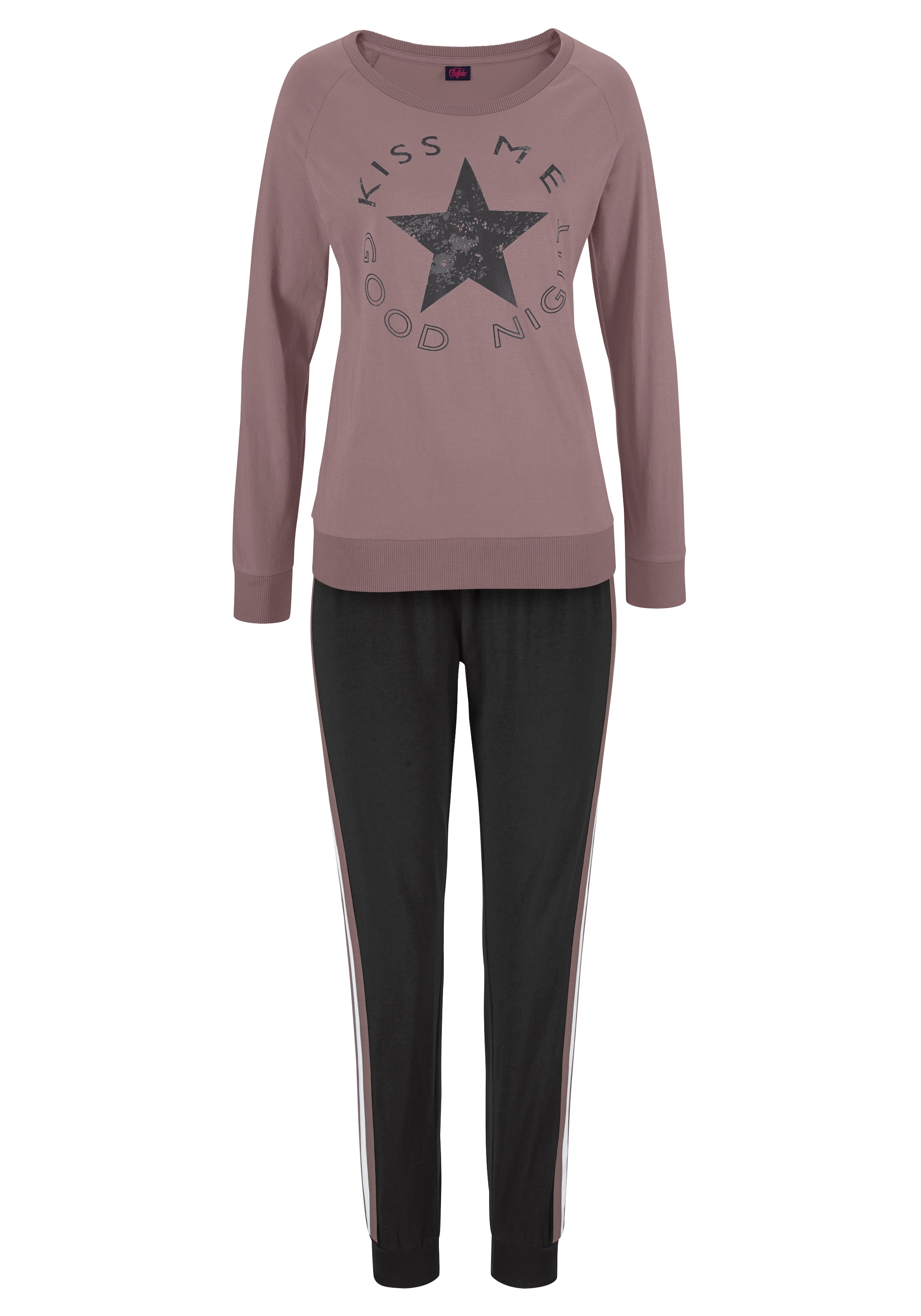 Buffalo Pyjama, (2 tlg., 1 Stück), mit Sternenprint kaufen online bei OTTO