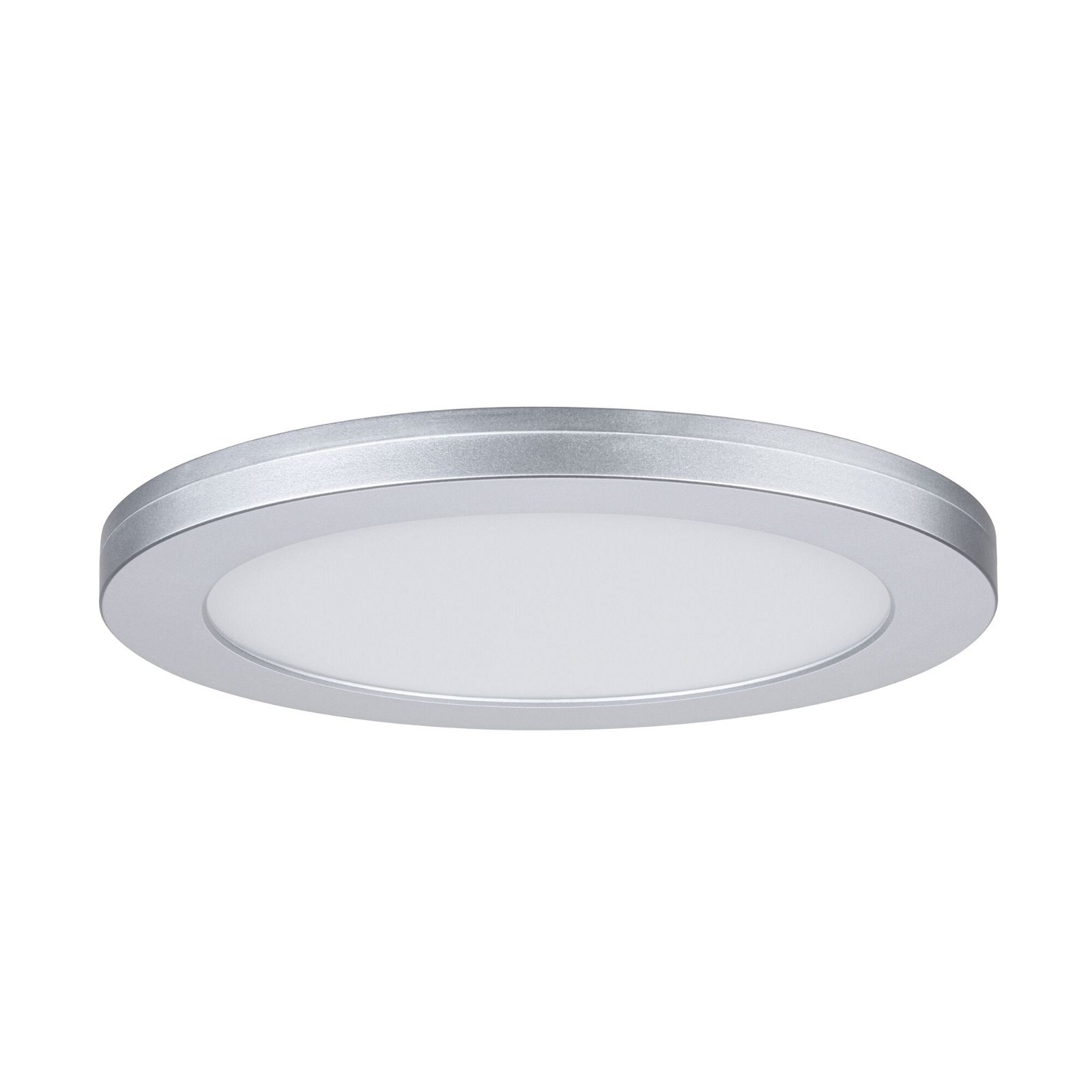 Paulmann LED Einbauleuchte »2in1 Cover-it rund 225mm 16,5W 1200lm 4000K Chrom matt«, 1 flammig, Einbaupanel