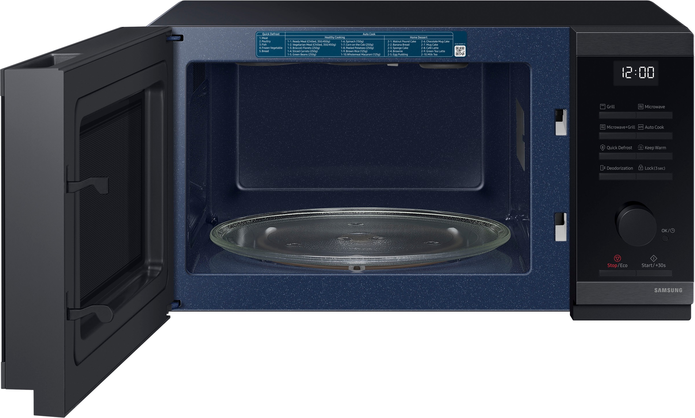 Samsung Mikrowelle »MG23DG4524AGE1« 800 W 23 ℓ Mikrowelle mit Grill, 800 W