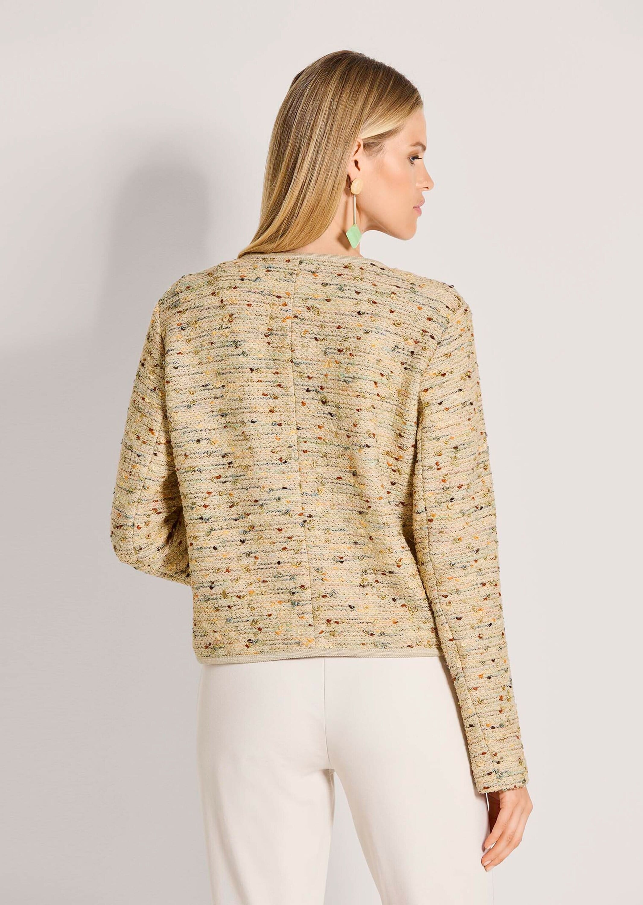 MADELEINE Jackenblazer »Blazer Tweed-Blazer im Couture-Look«