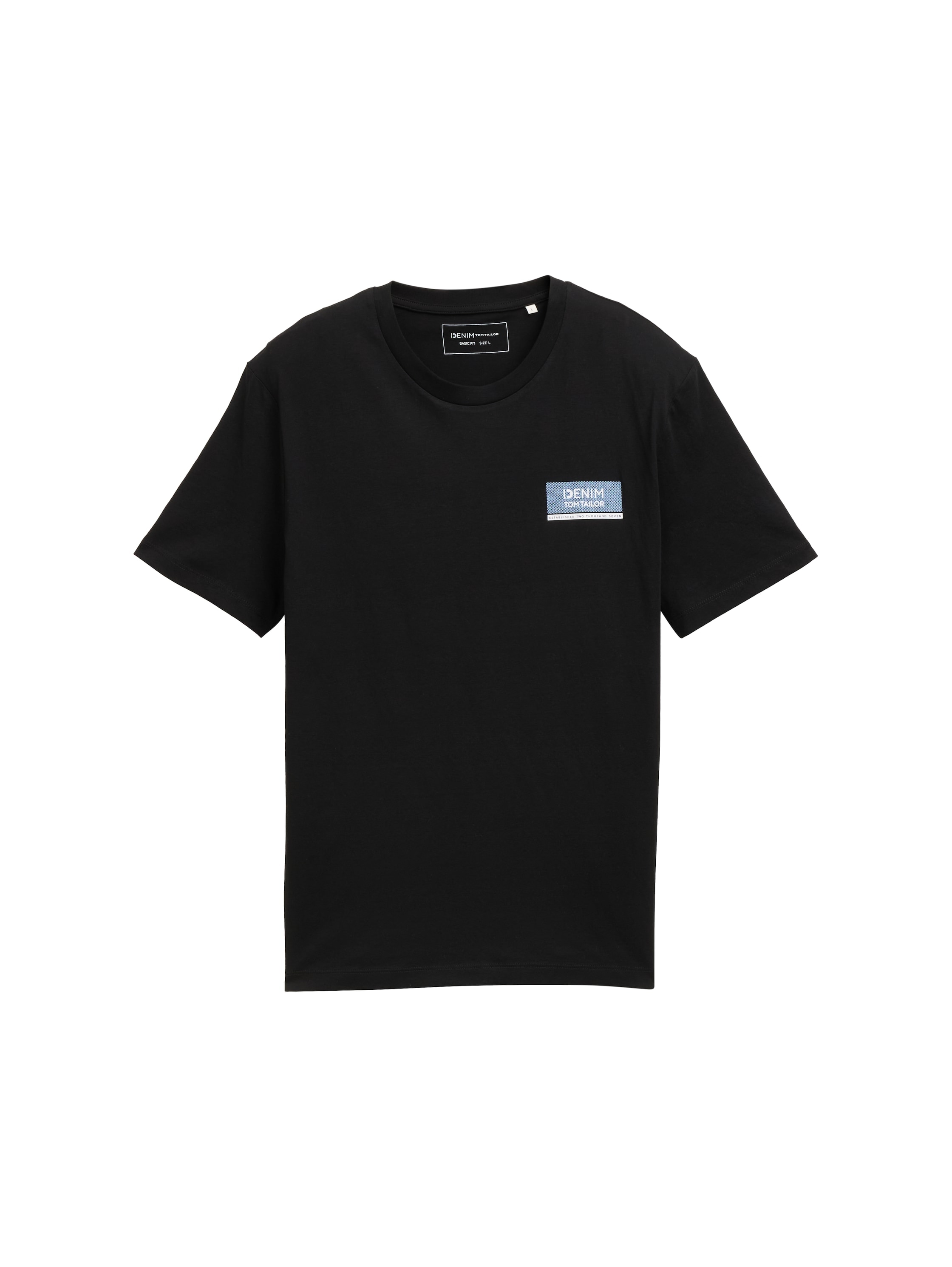 TOM TAILOR Denim T-Shirt, mit verschiedenen Logo Prints